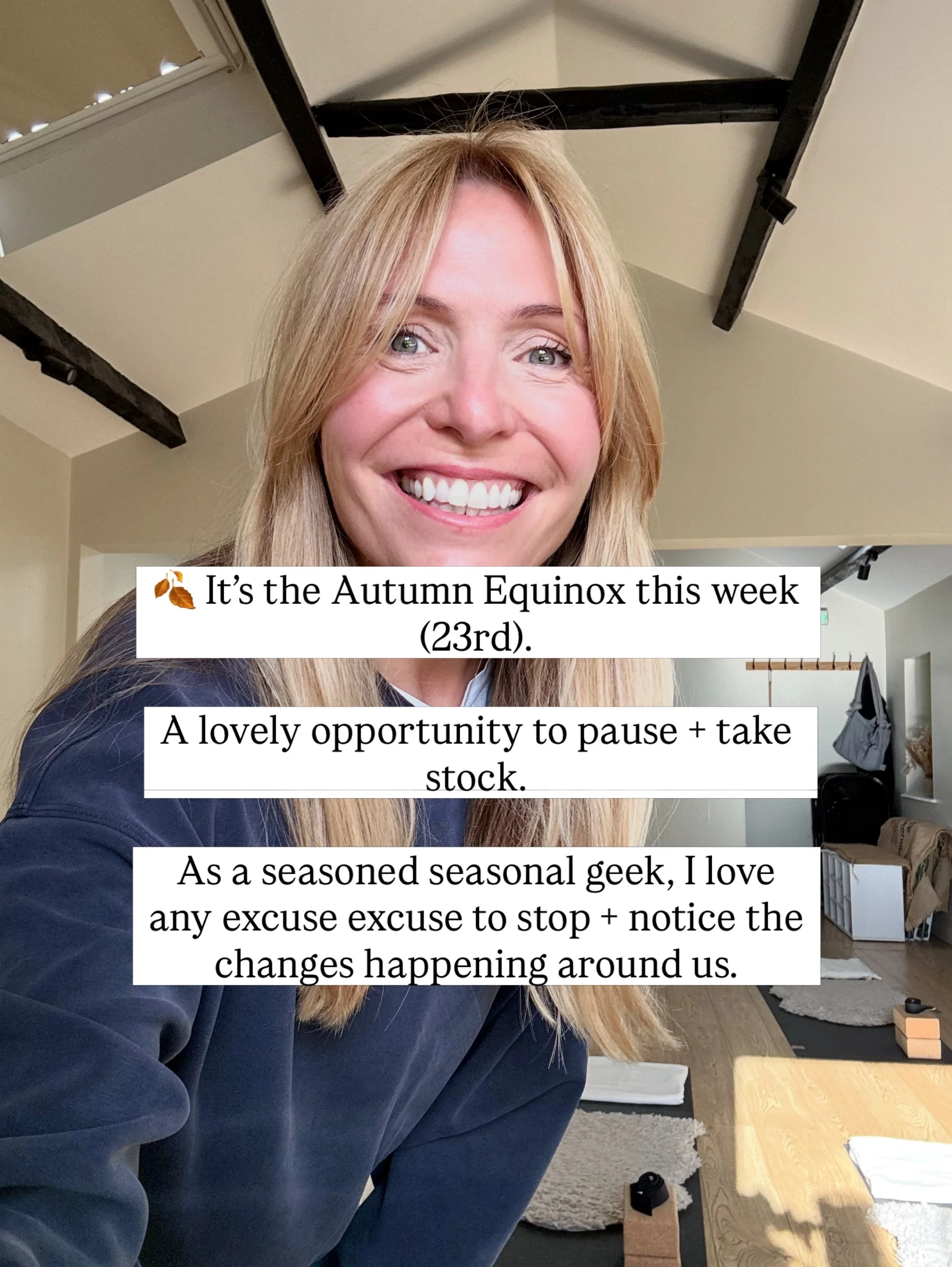 Hello autumn 🍂 

The light&rsquo;s changing, there&rsquo;s a crisp coolness in the air and my footwear is at that midway sock/sandal point&hellip;

I&rsquo;m loving the change of season though, and all the little things that come with it; noticing w