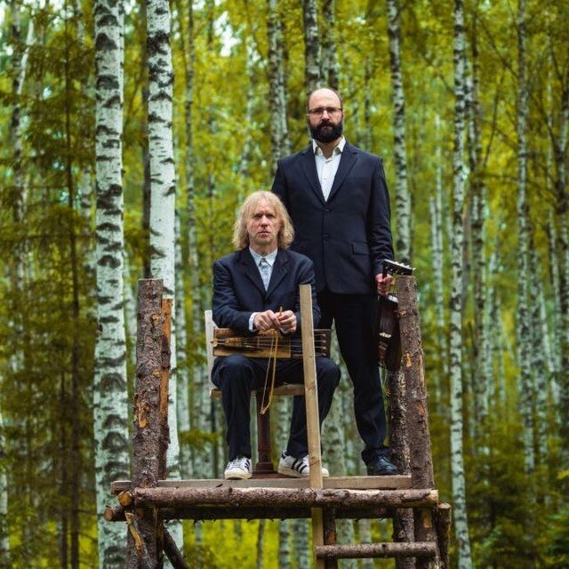 Neo-zombie-post-folk Estonian duo @puuluupband is back in Canada with two live shows!

Nov 19, 8pm - @cottonfactoryca, Hamilton
Nov 20, 3pm - @paradiseonbloor, Toronto

Mix a pinch of surrealism with modern folklore, resurrect the ancient talharpa (b