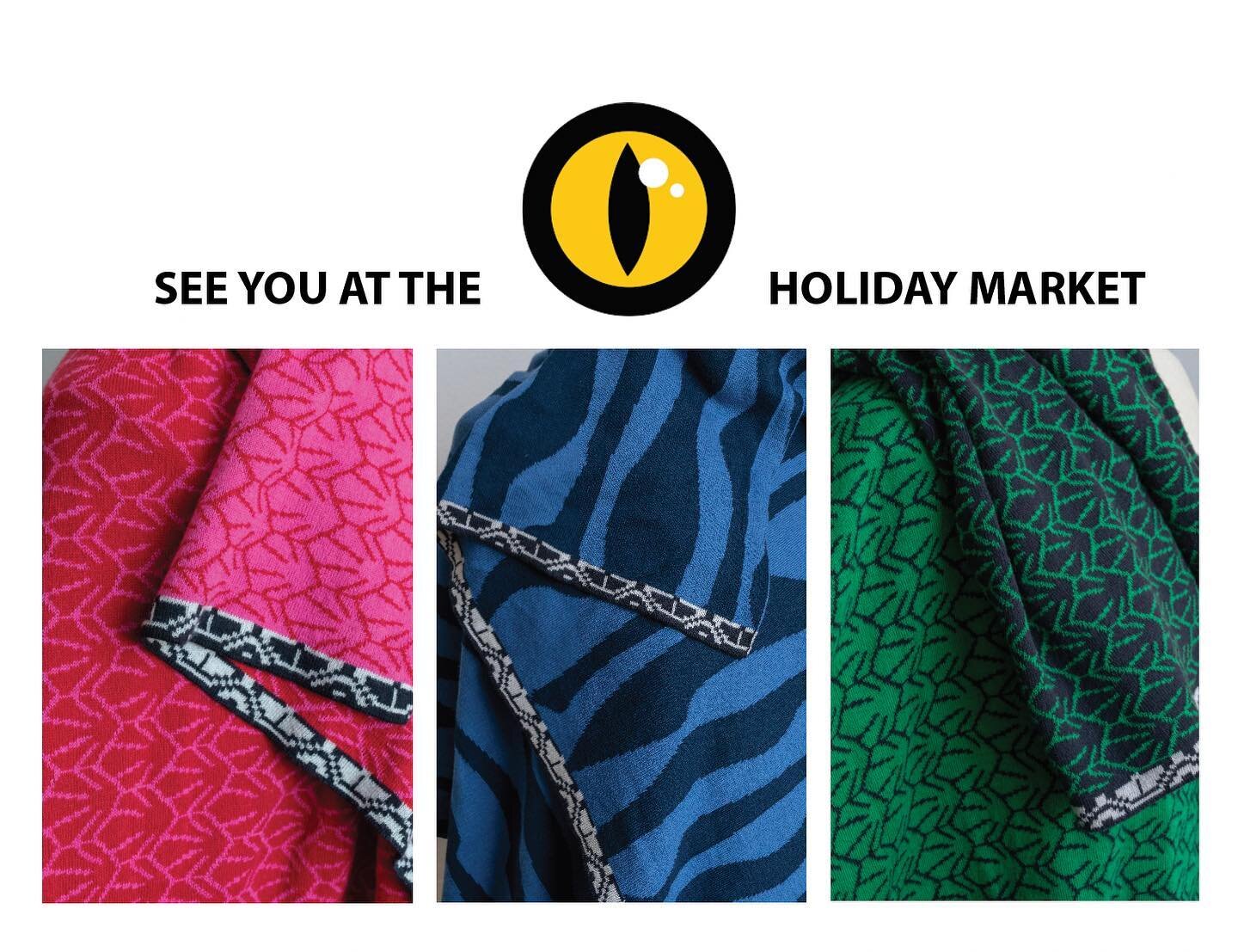 THIS WEEKEND&hellip;in Catskill, NY.
Our fun @nycitiot is organizing a holiday market to help you find the gifts for your loved ones. Come feel the scarf quality and give a soft warm holiday hug! And come meet all the other local makers!

FRIDAY 5 to