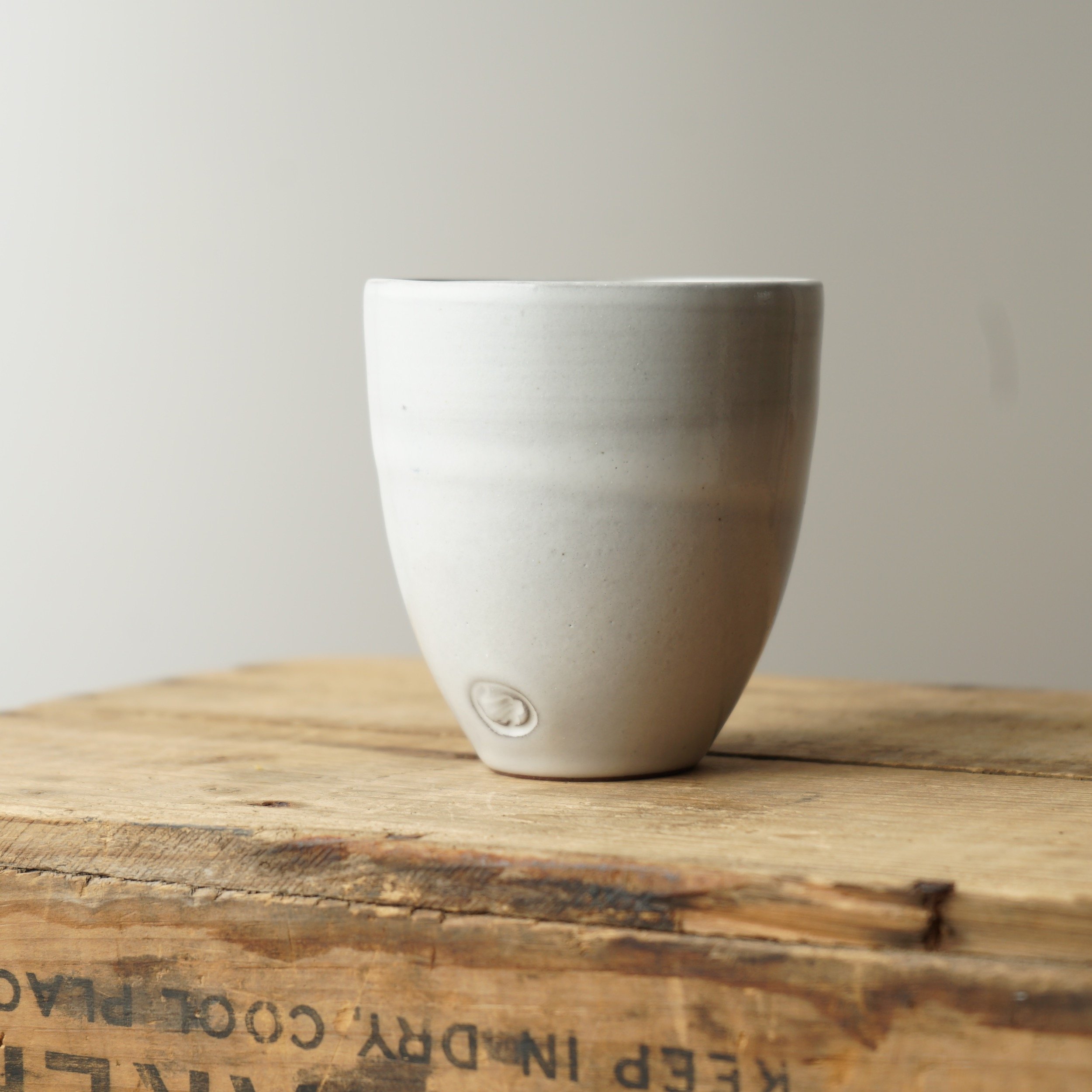Muddy Handshake Pottery white aqua cup2.jpeg