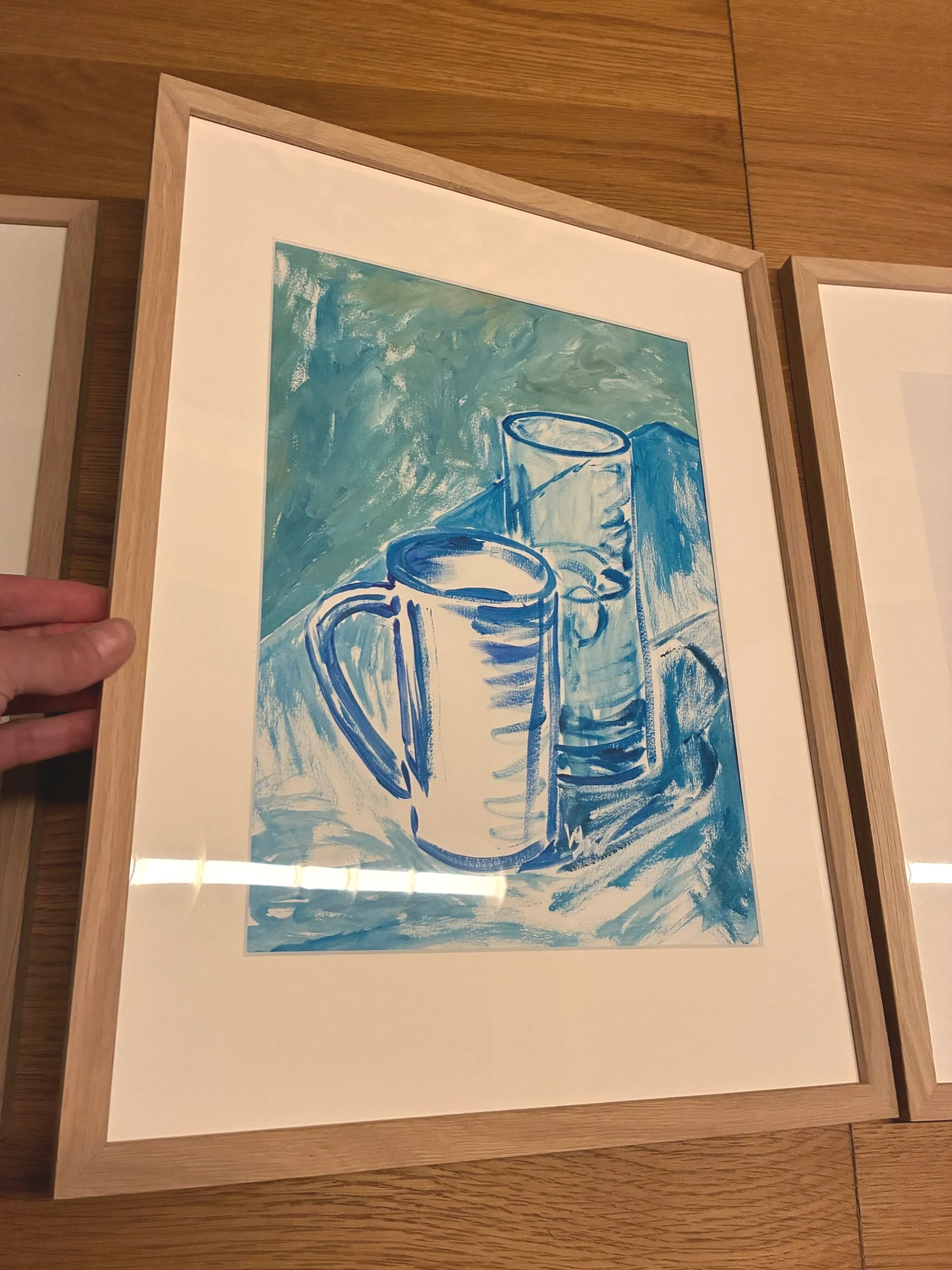 Minimalist Frame for a 12 in by 9 in Artwork