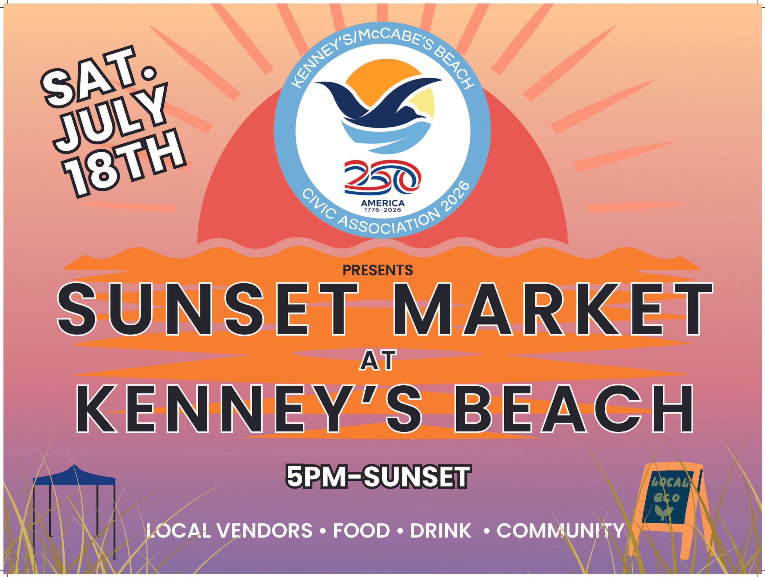 Kenney's Beach Sunset Market