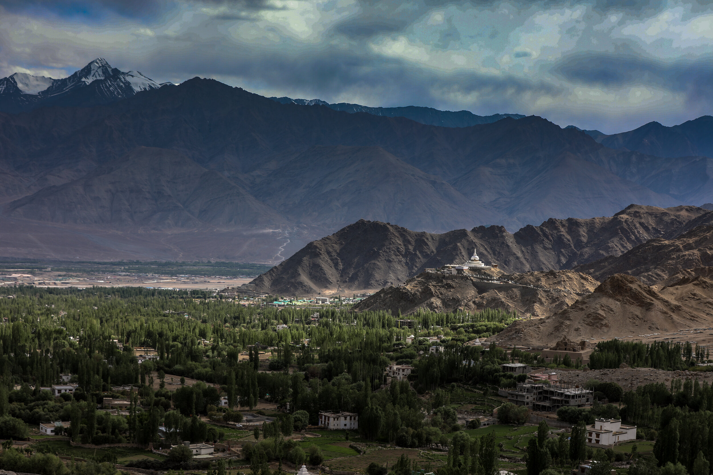Shanti Stupa, Leh, ladakh