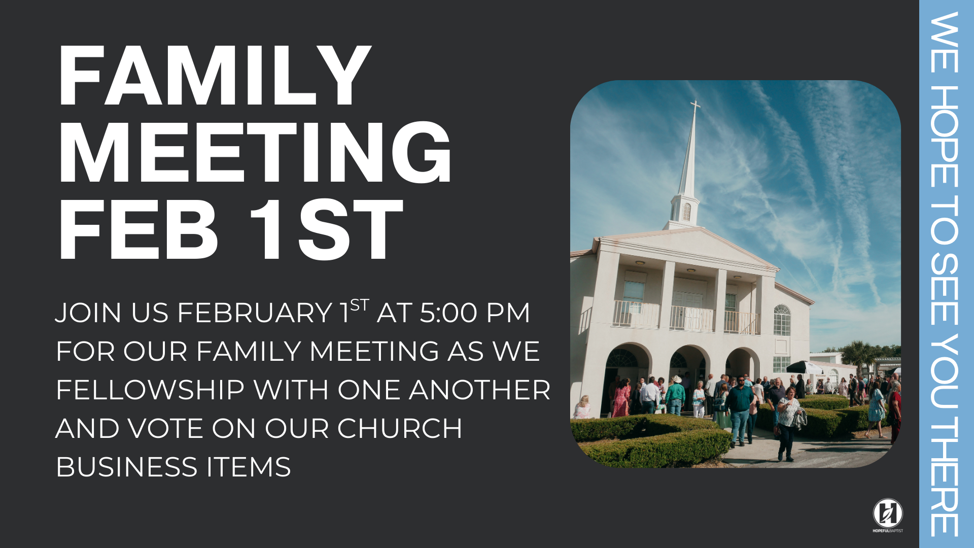 Special Called Family Meeting 