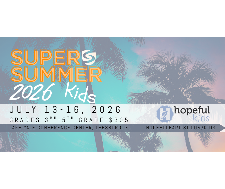 Super Summer Kid's Camp 2026!