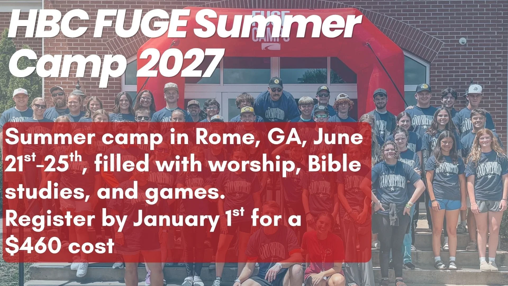 FUGE Student Summer Camp