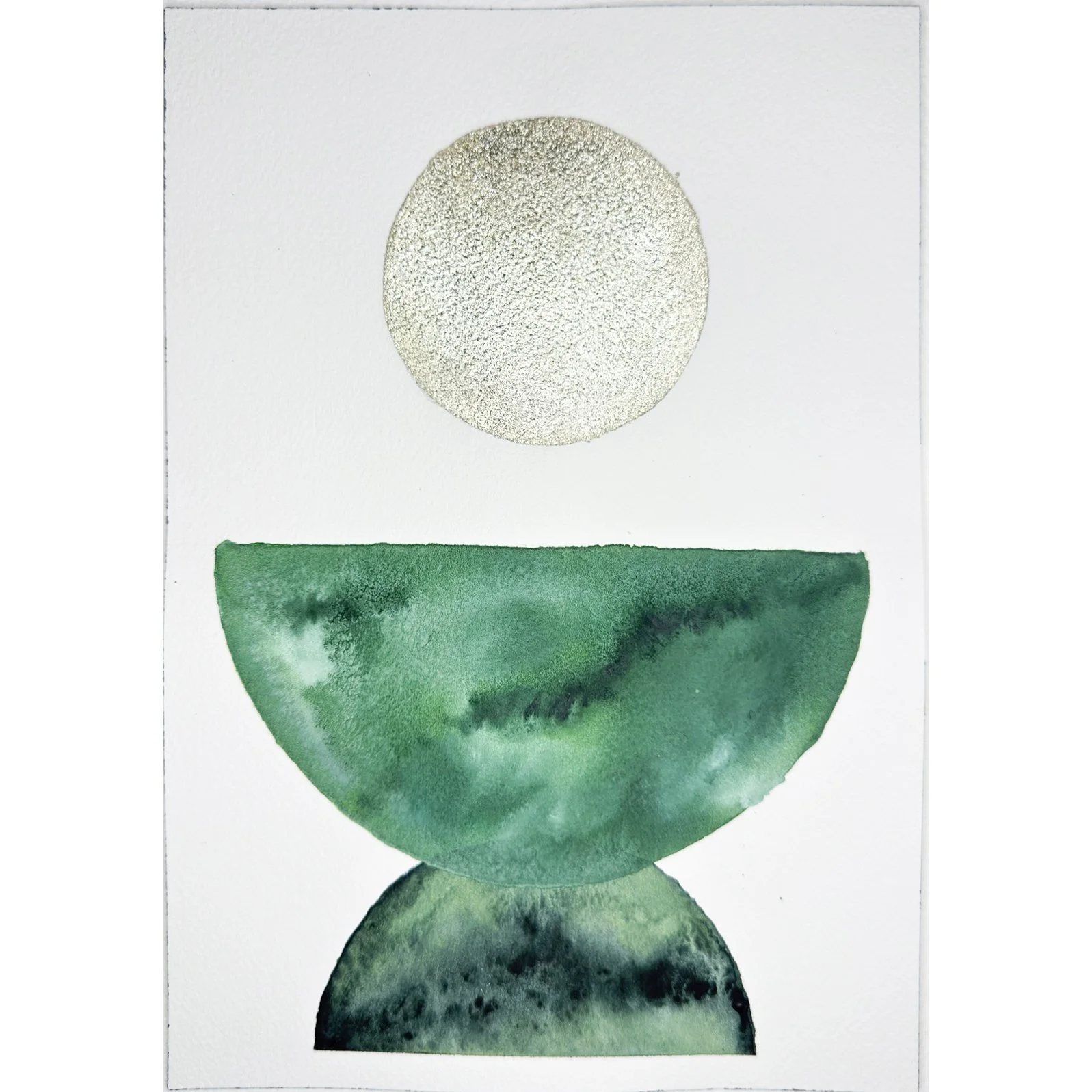 moon figure III | 9 x 12