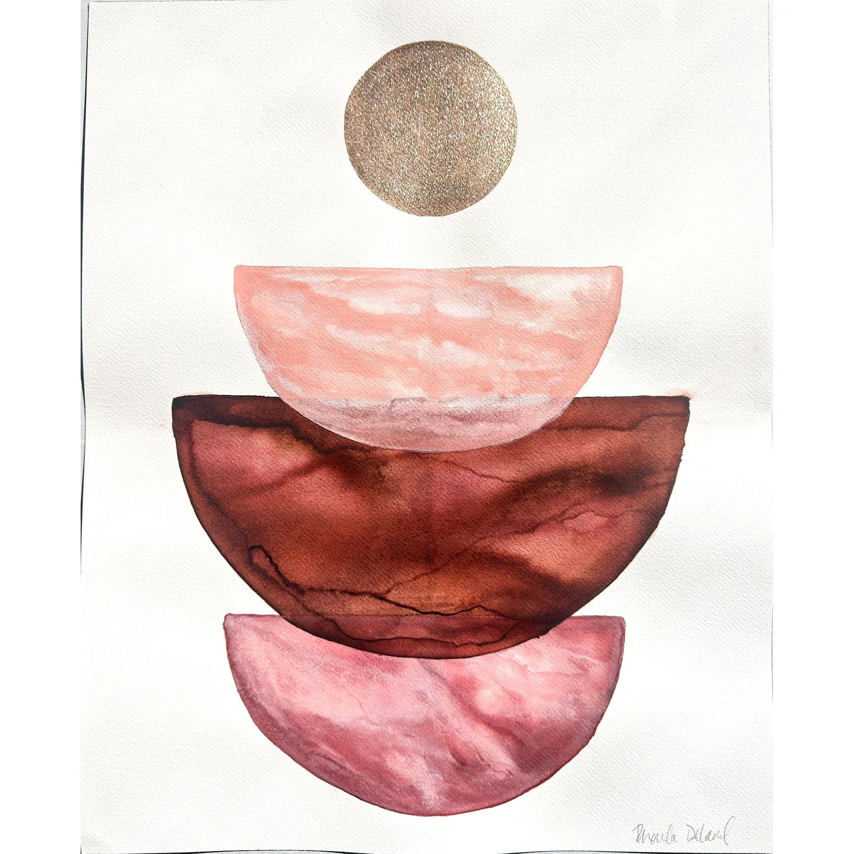 moon figure V | 16 x 20