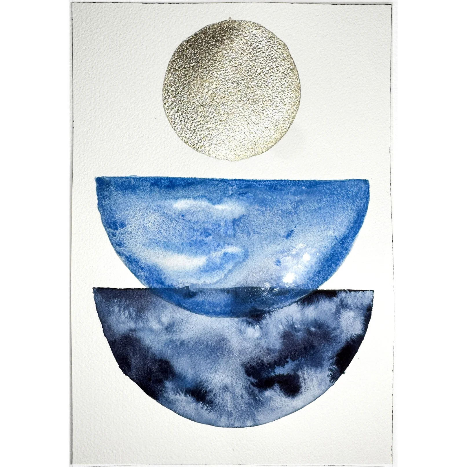 moon figure II | 9 x 12