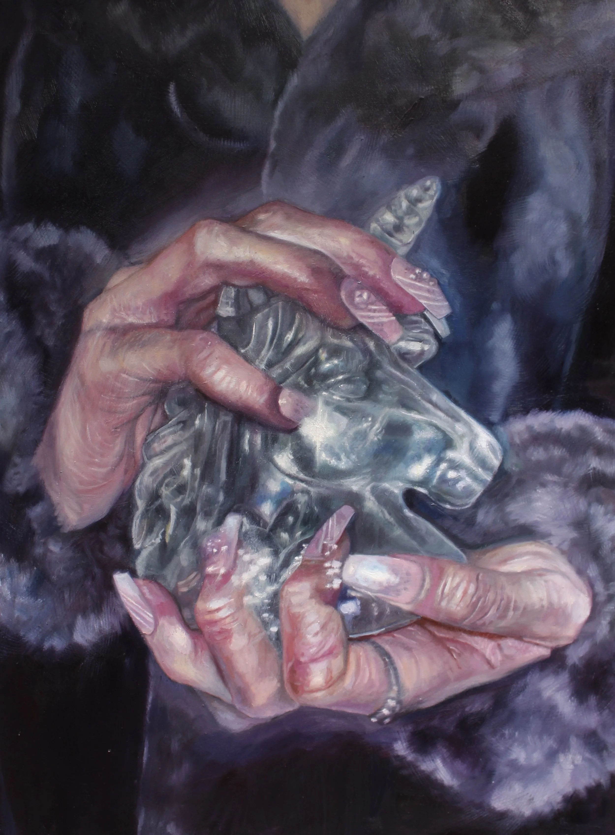 A Spell, 30" x 40", Oil on canvas, 2024