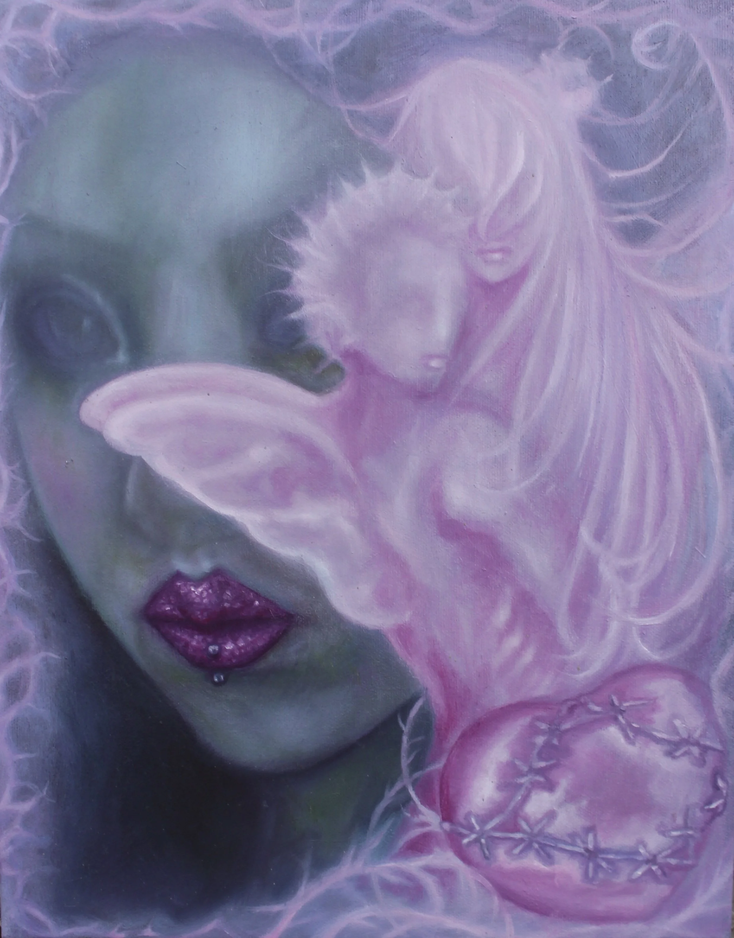 The Ether, 12' x 16", Oil on canvas, 2026