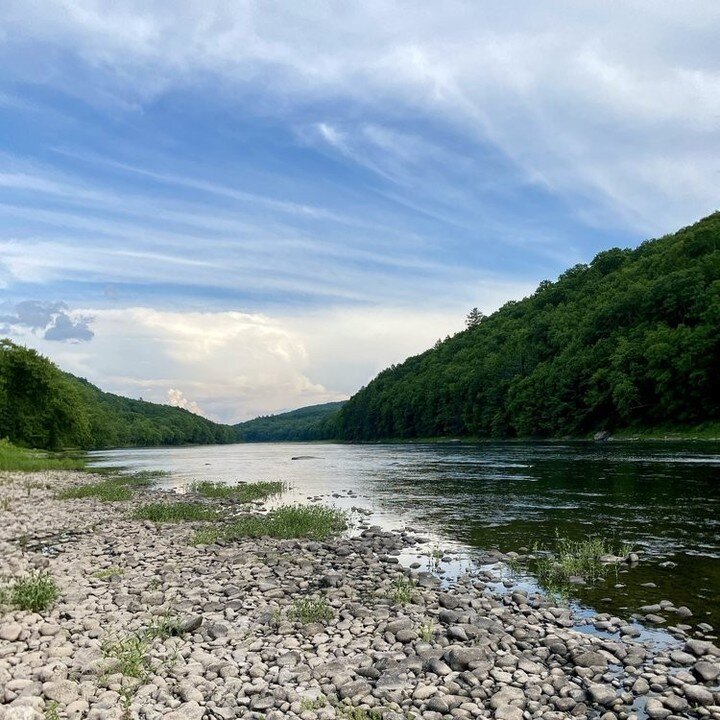 Seeking adventure? Cast a line or drop in with a canoe, kayak, or tube &mdash; Mission:Possible is located on the Upper Delaware River, just a stone's throw from your cottage. ⁠
⁠
You'll even find chairs within arm&rsquo;s reach so you can sit in the