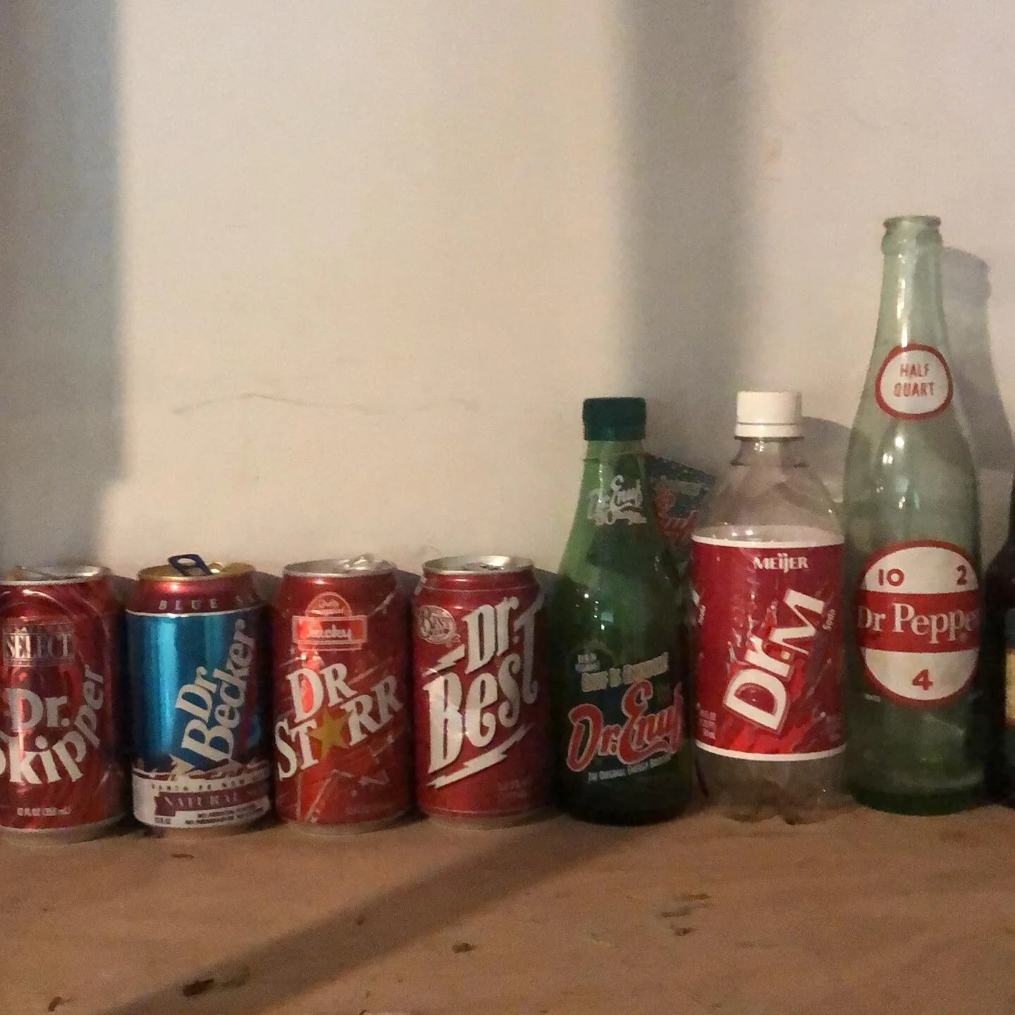 After 20 years and 5 moves, I&rsquo;ve finally unpacked my Dr. Beverage collection.  I remembered there being more of them.