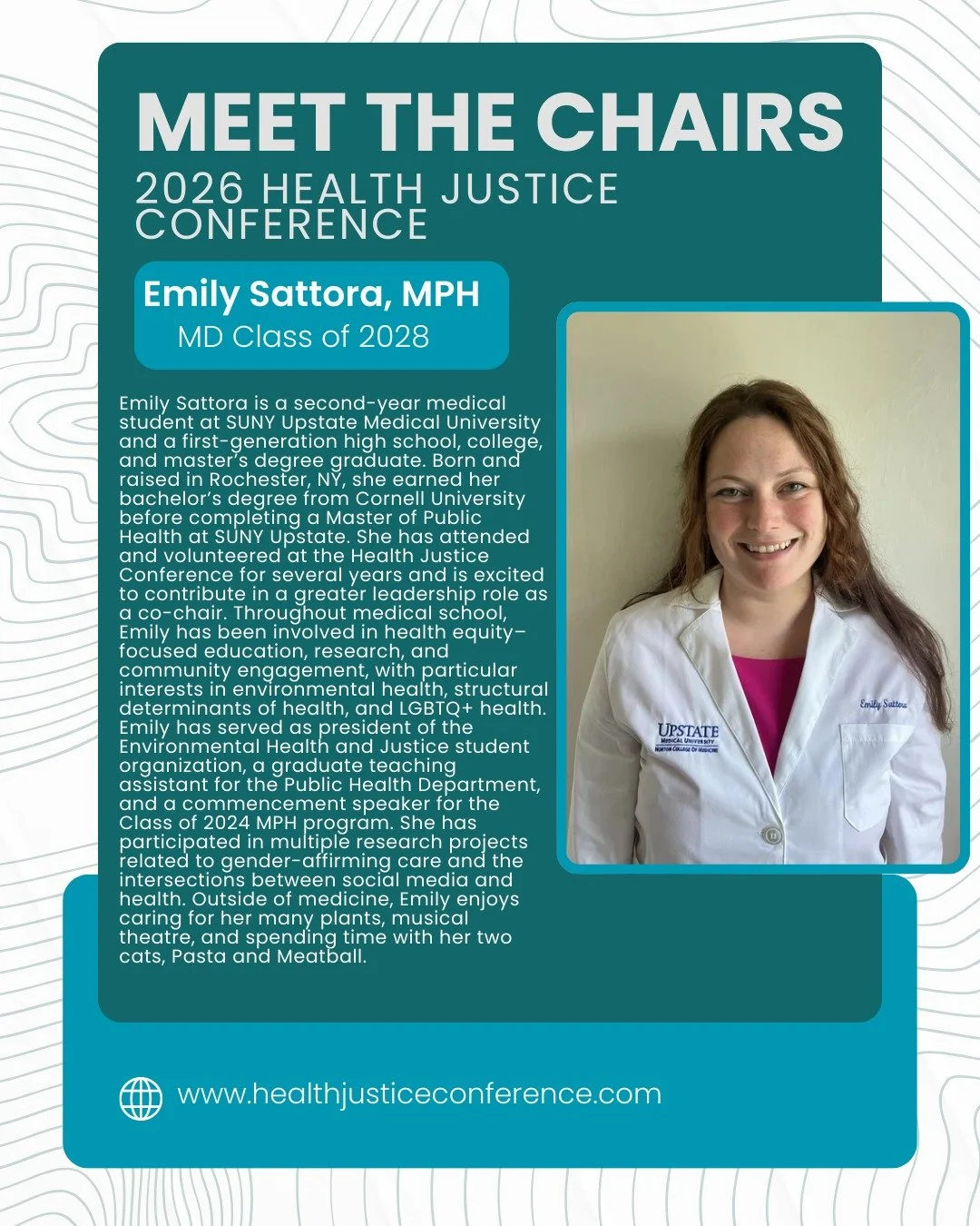 Last but not least, meet Emily! 😊