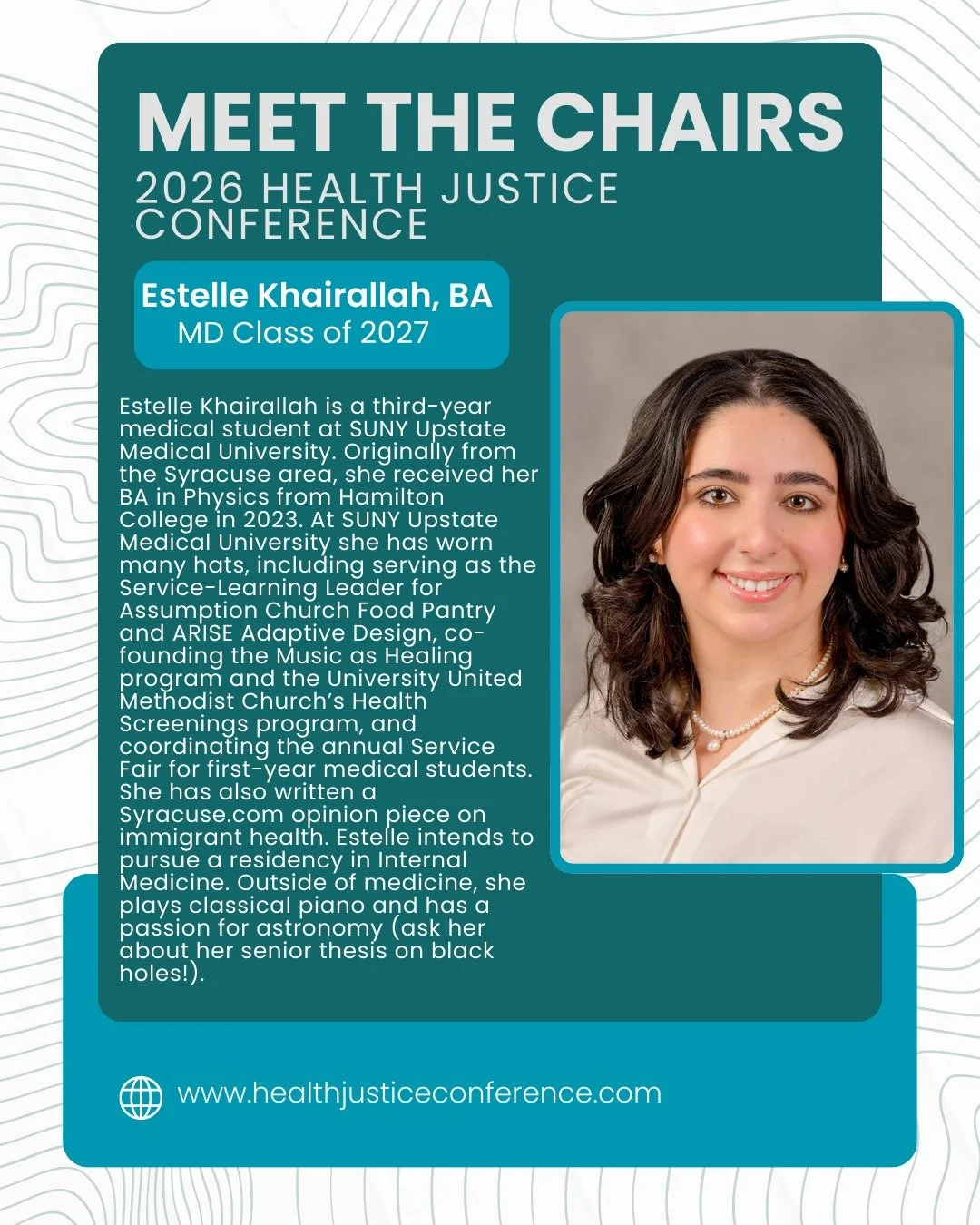 Introducing our wonderful chairs! Meet Estelle 😊