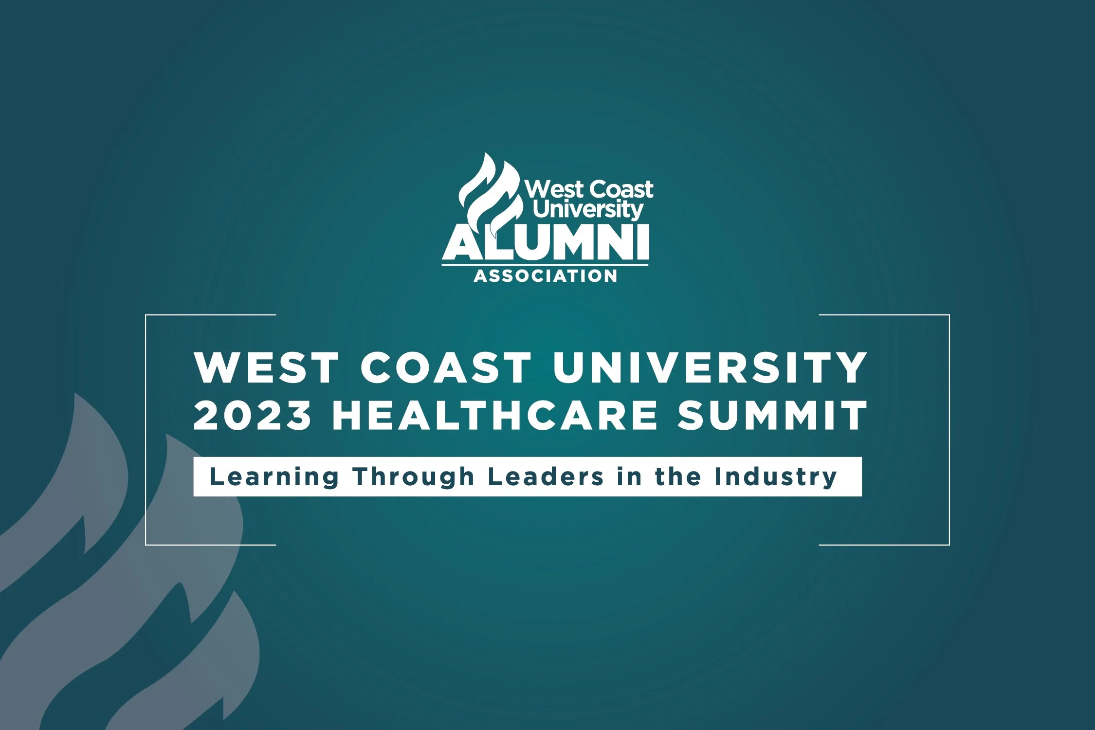 2023 WCU Alumni Association Healthcare Summit
