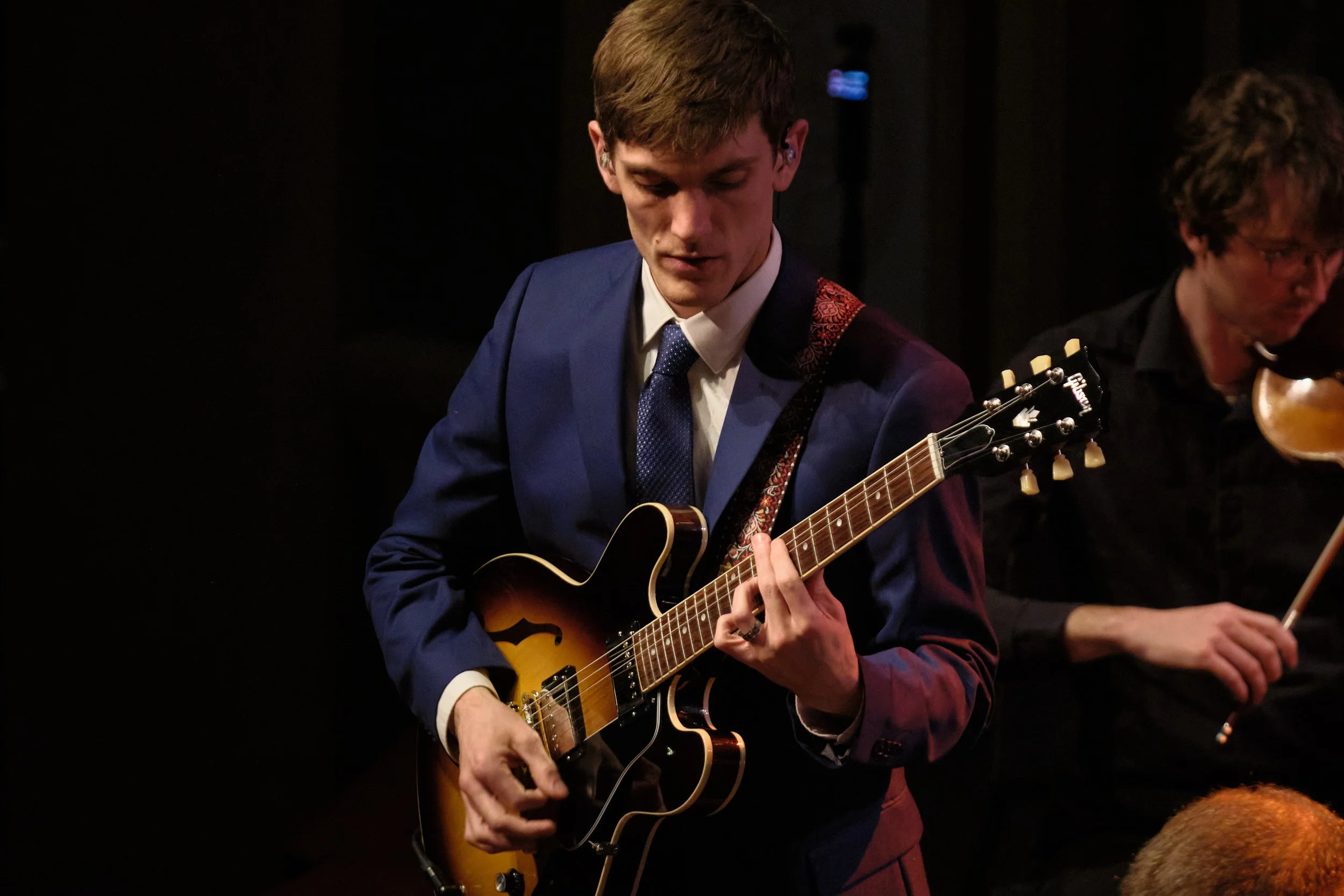 accomplice Devin Vargo. with the Elkhart County Symphony Orchestra performance. May 18, 2025. credit: J Korn Photographics