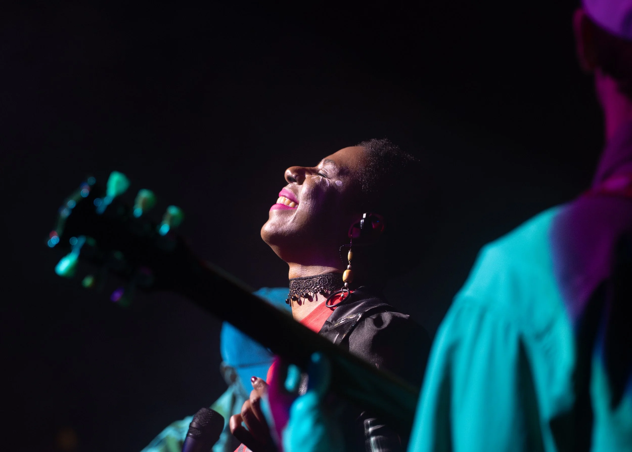 rebel noire opening for MJT at Stockroom East on March 5, 2026. credit: Mike Norris/betapixels