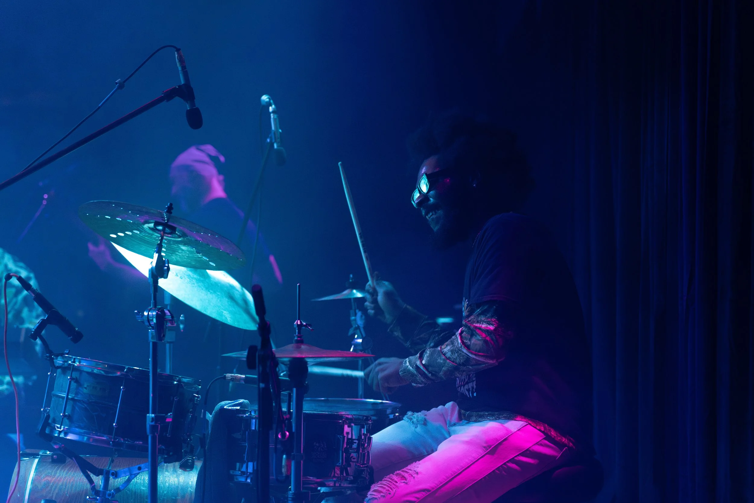 accomplice Coby Becton opening for MJT at Stockroom East on March 5, 2026. credit: Mike Norris/betapixels