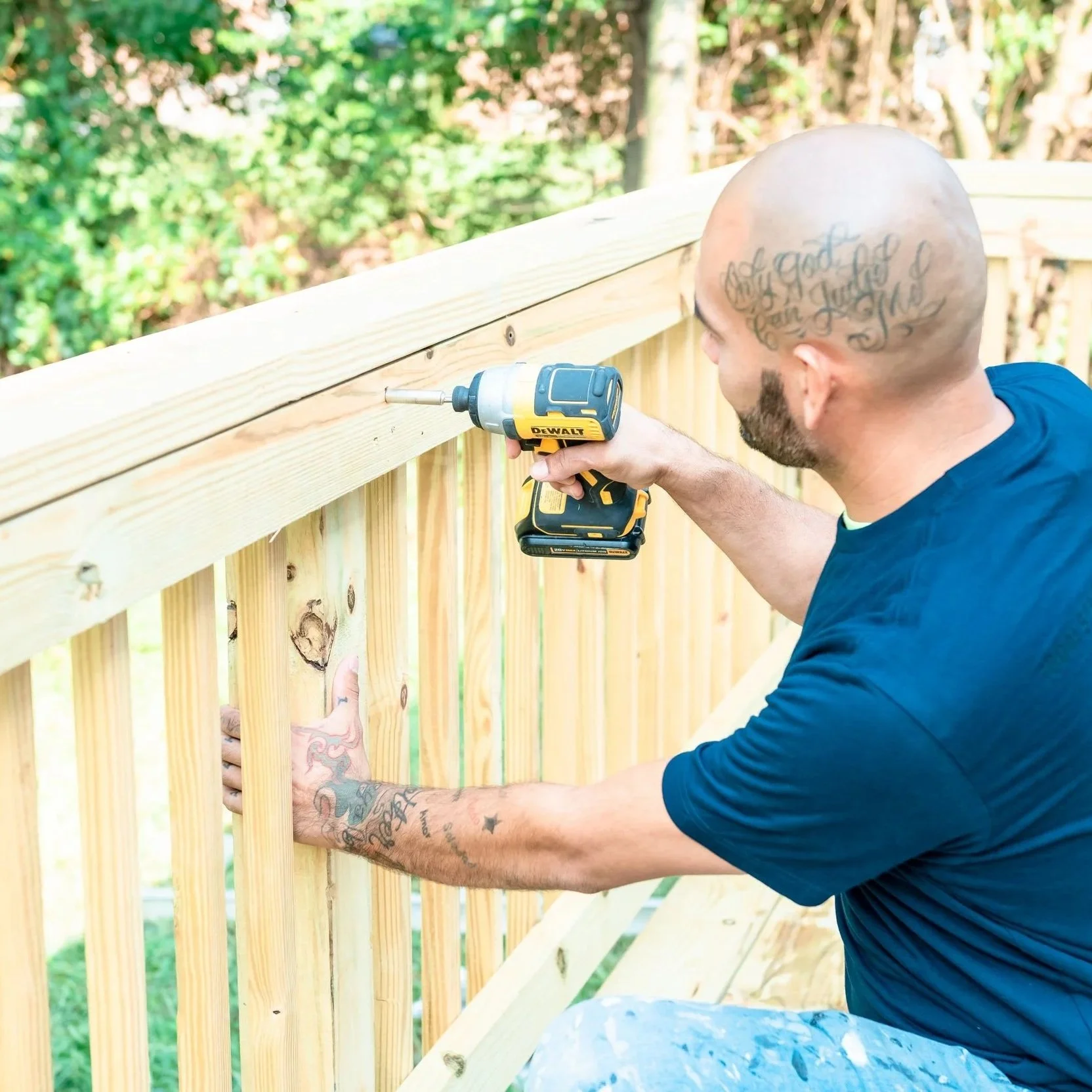 balcony and deck remodels in Virginia