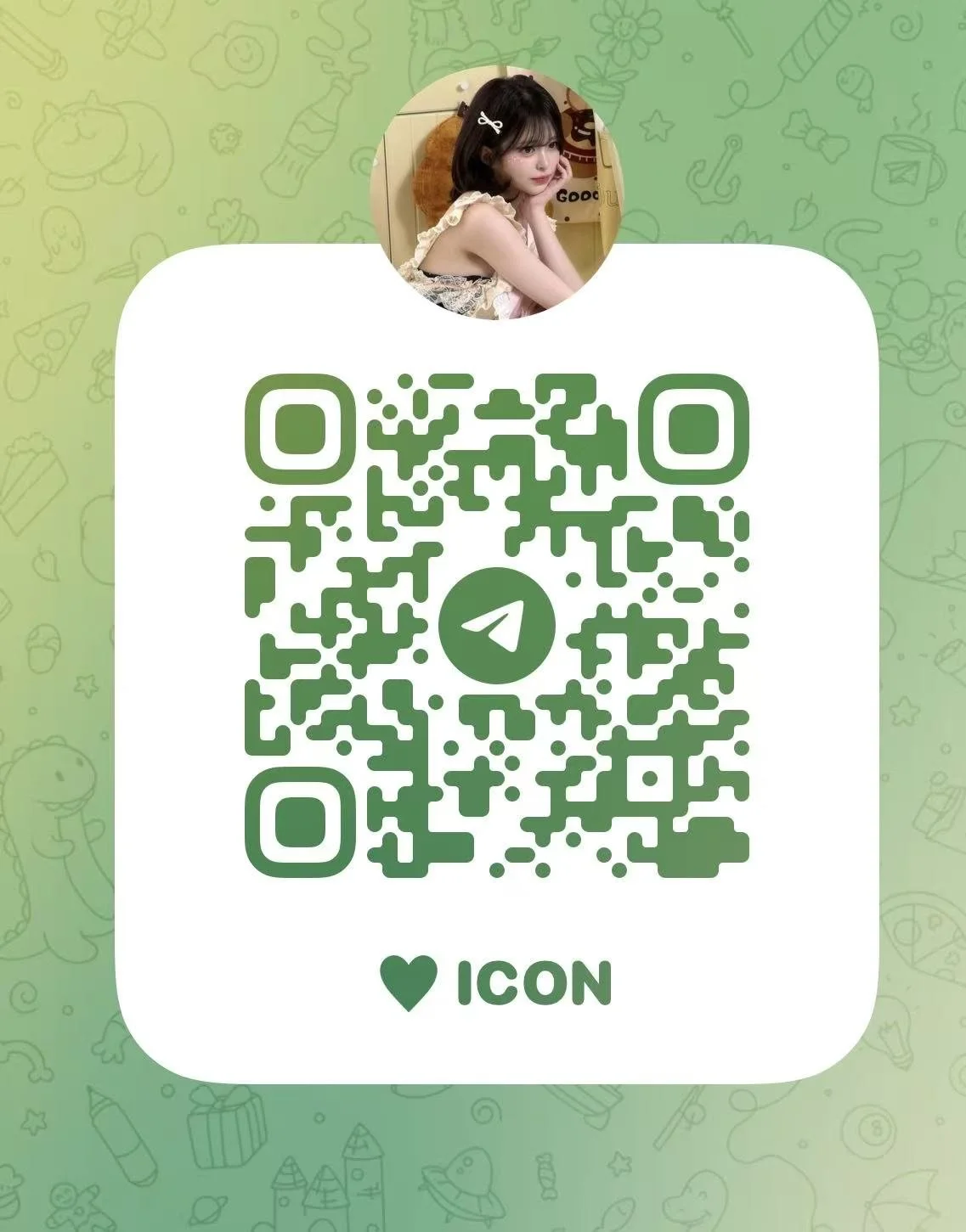 ICON604 Telegram QR Code