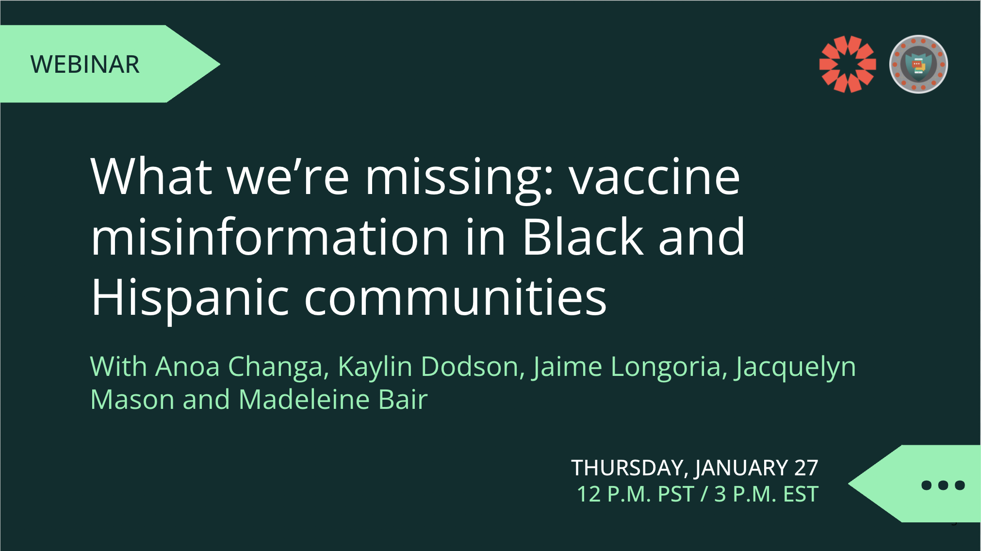 हम क्या याद कर रहे हैं: काले और हिस्पैनिक समुदायों में वैक्सीन गलत जानकारी