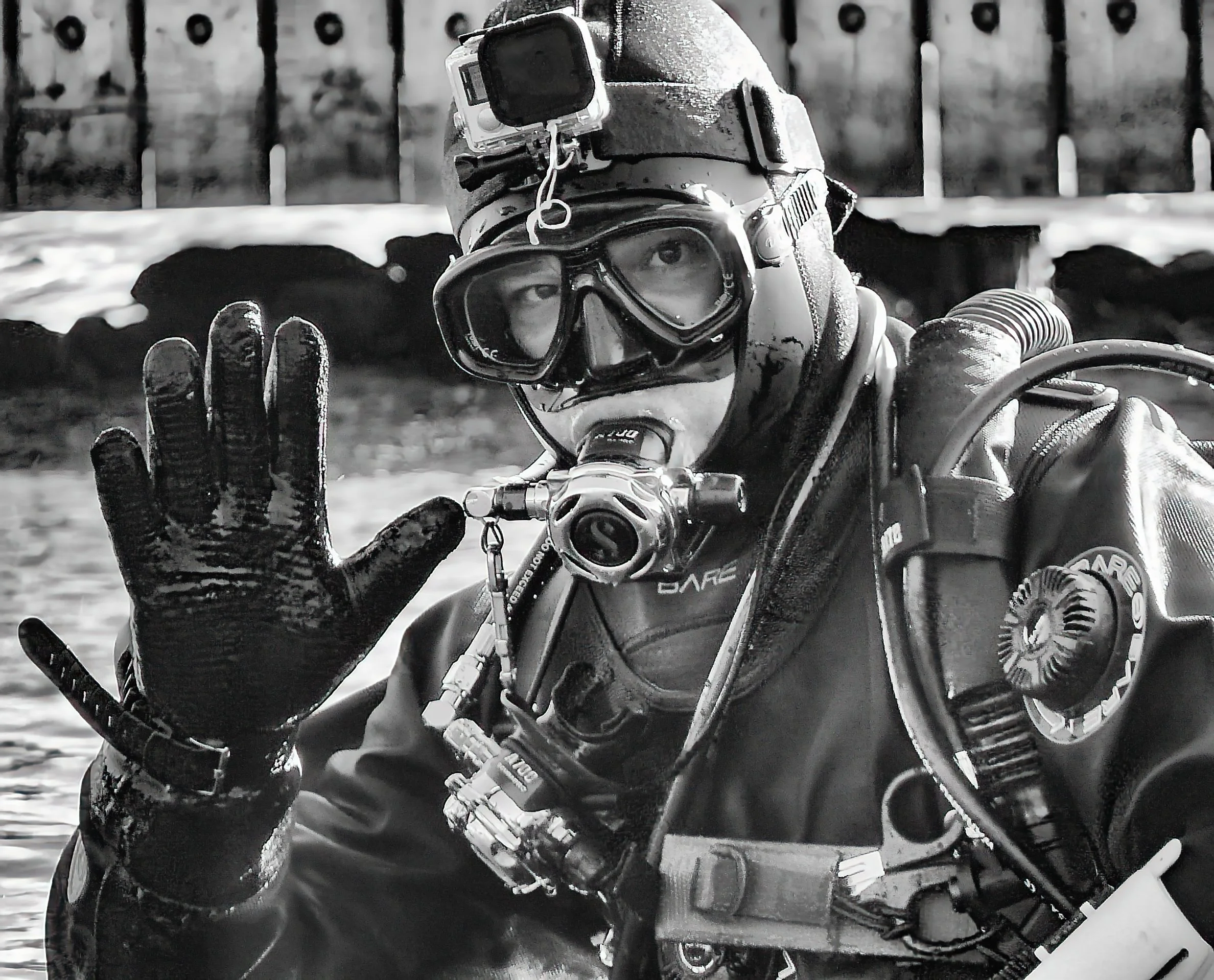 Plongée dry-suit - Yanik