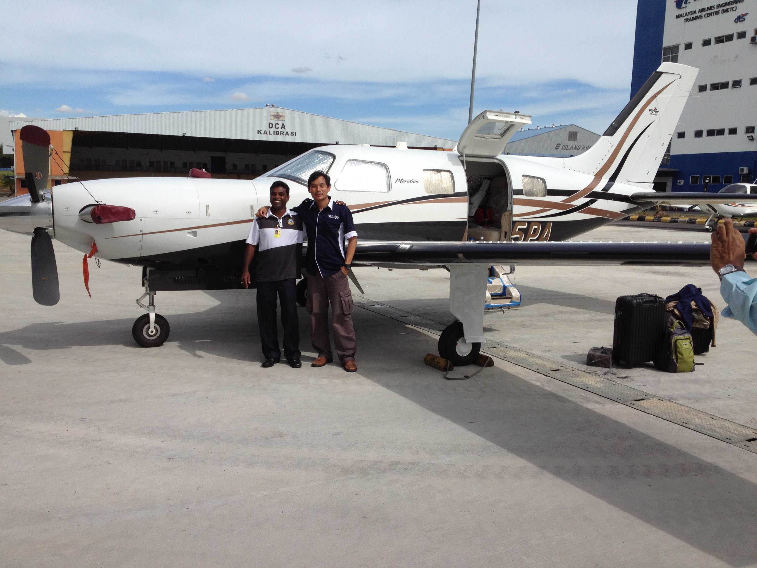 May 2013 - Sales &amp; Ferry delivery of Piper Meridian (USA-Malaysia)