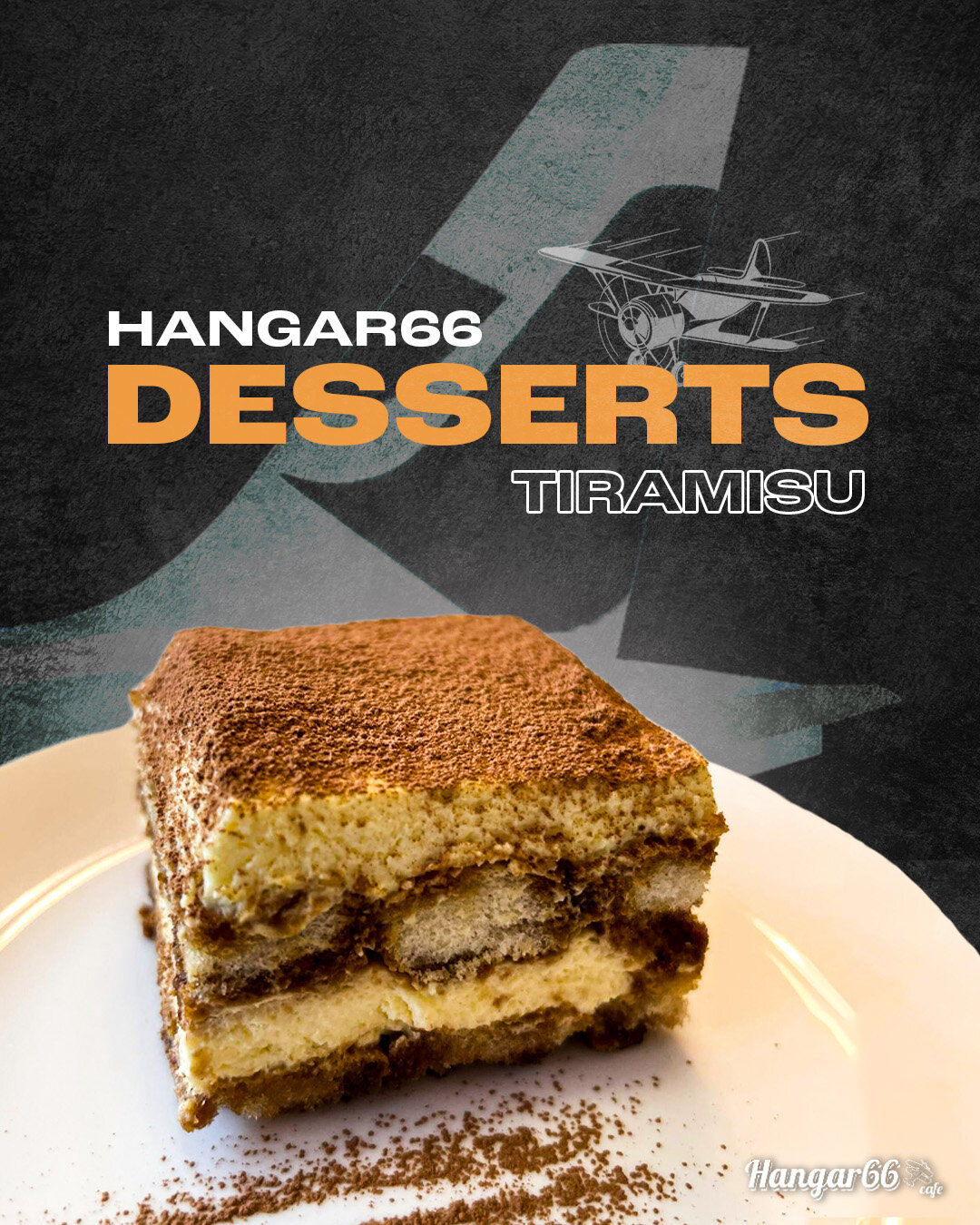 Are you looking for a cozy place to indulge in a deliciously sweet treat?

Look no further than Hangar66 Cafe, where we've got all your dessert cravings covered! From decadent cakes to mouth-watering pastries, our extensive range of desserts will sat