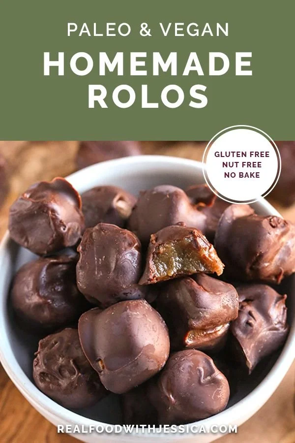 Homemade Rolos from @realfoodwithjessica