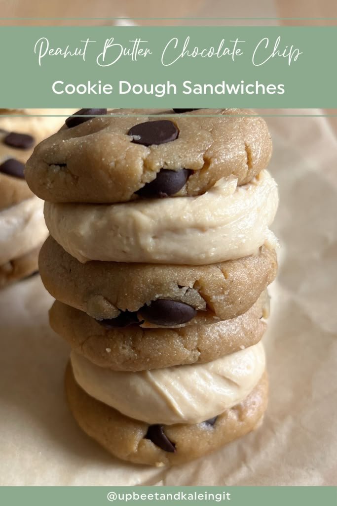 Cookie Dough Sandwiches from @upbeetandkaleingit