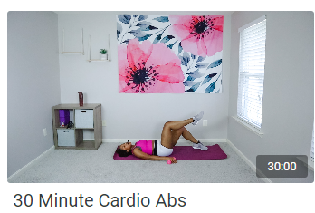 Cardio Abs from @ccbarreandcore