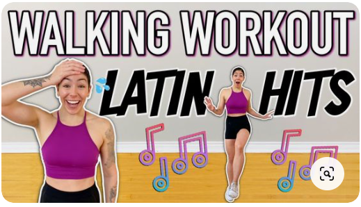 Latin Hits Walking Workout w/ @kyrapro.ig