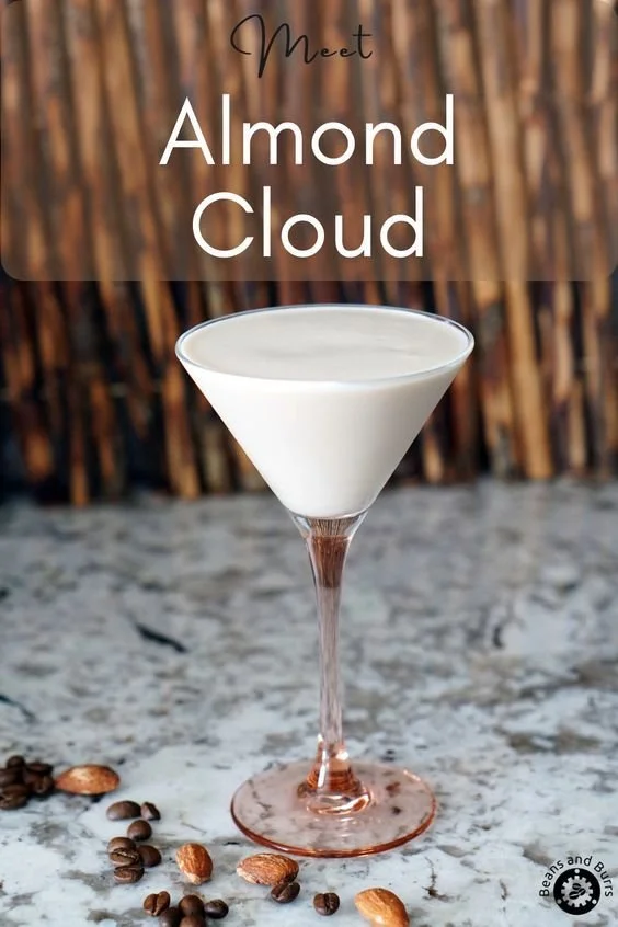 Almond Cloud Cocktail from @beansandburrs