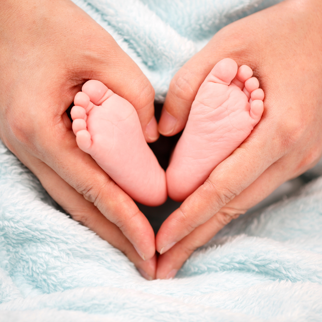 Foot care advice for new moms and babies