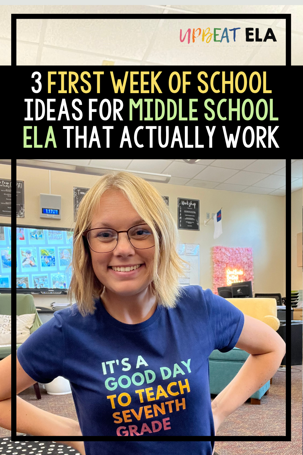 3 First Week of School Ideas for Middle School ELA That Actually Work