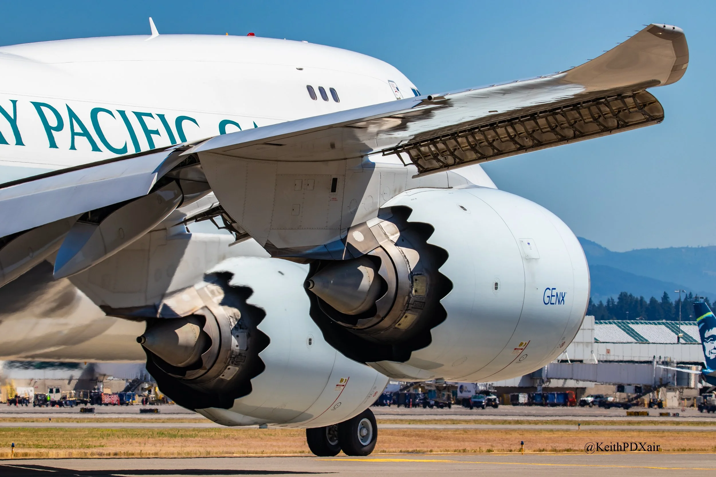 2428 Cathay Pacific 747-8 B748 7/19/22 PDX