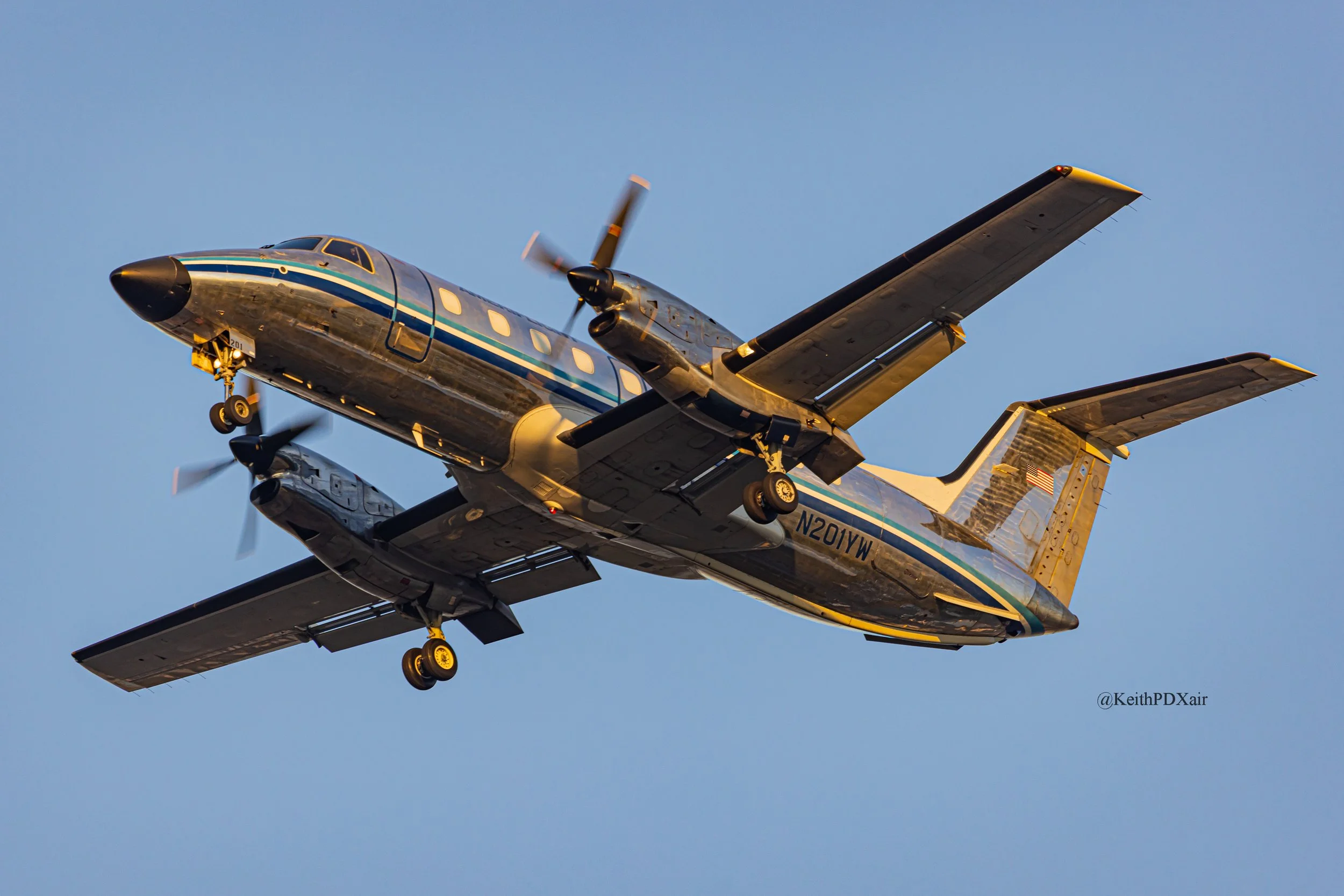3492 Ameriflight Embraer Brasilia E120 EMB 120 N201YW 10/14/22