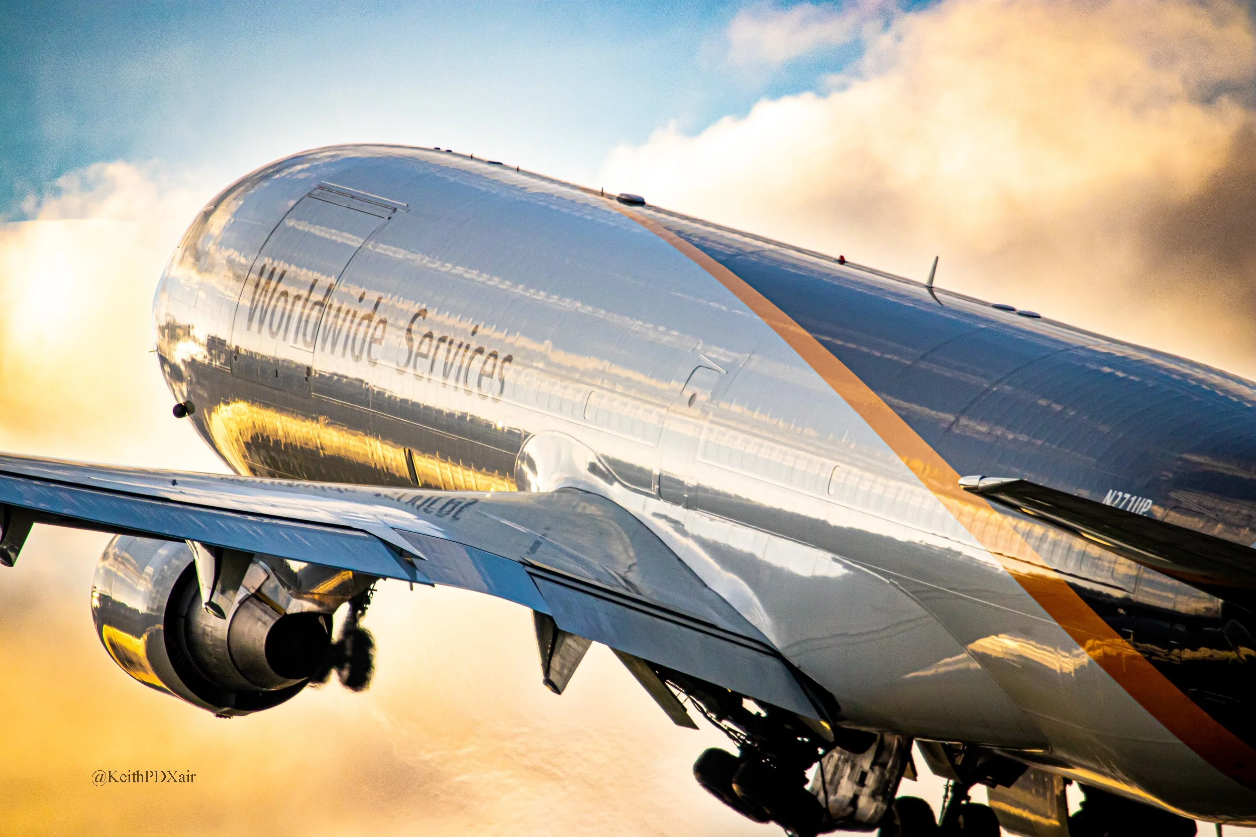 8488 UPS N271UP MD-11F Departing PDX for ONT 5/16/2022