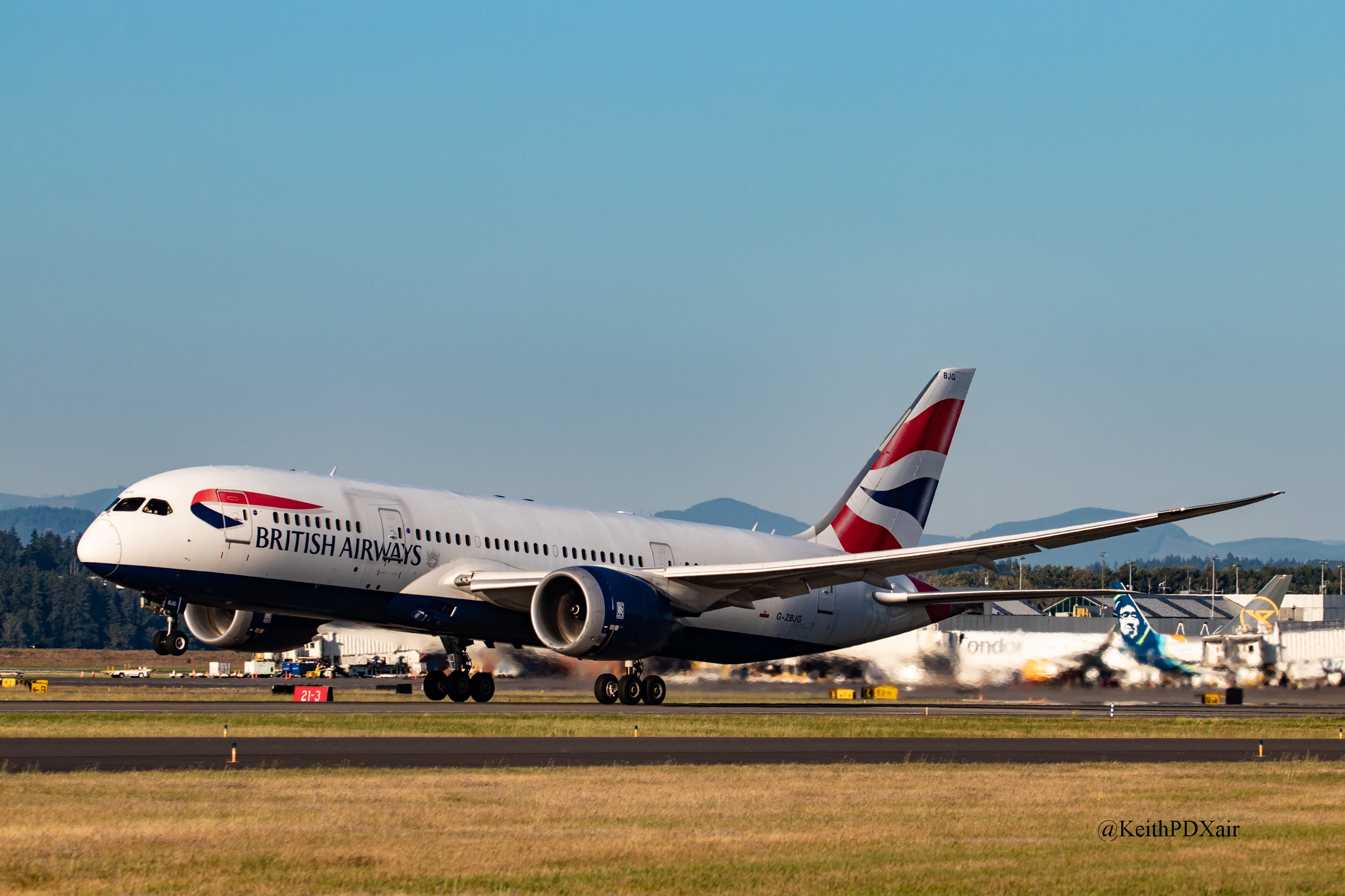 0059 British Airways 787-8 Dreamliner B788 G-ZBJG GZBJG 7/1/2022