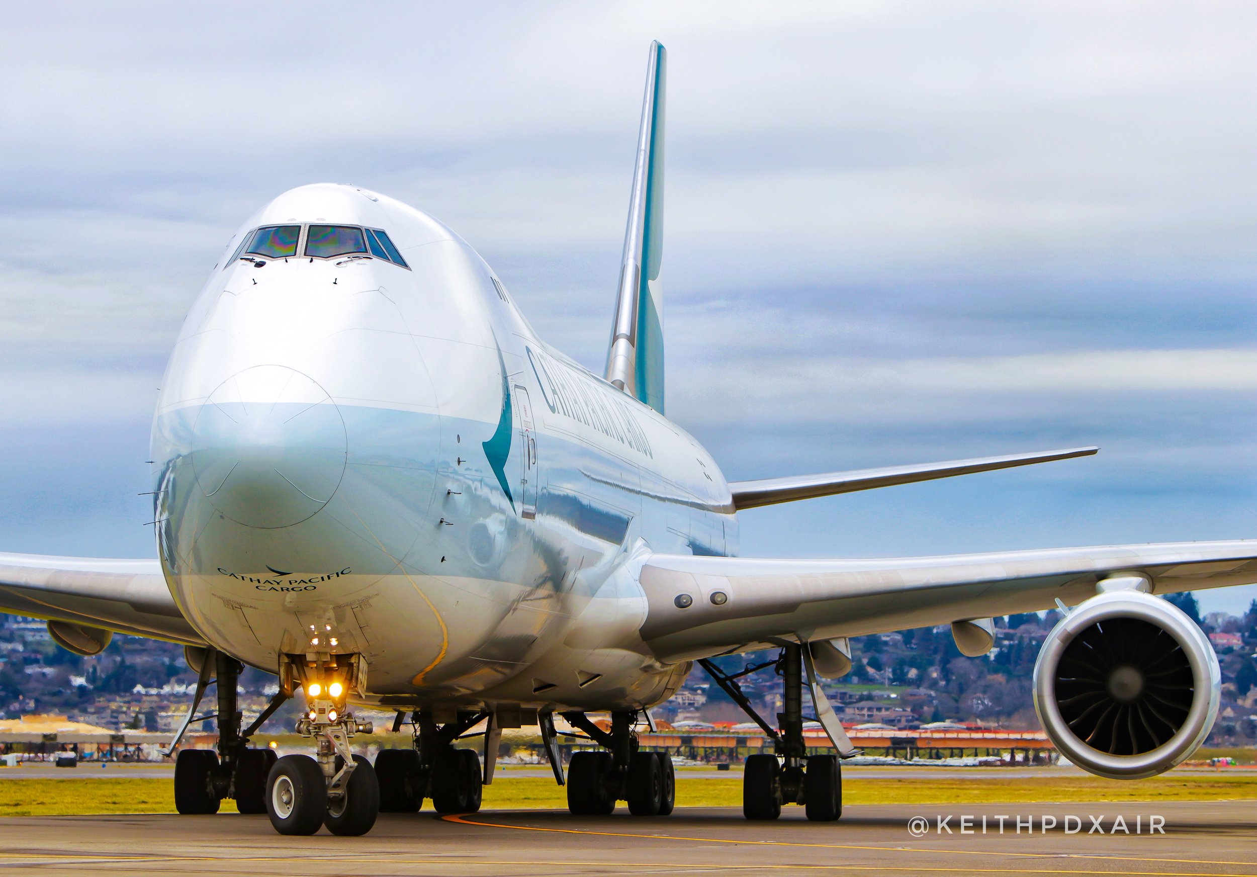 Cathay Pacific 747-8 B748 PDX