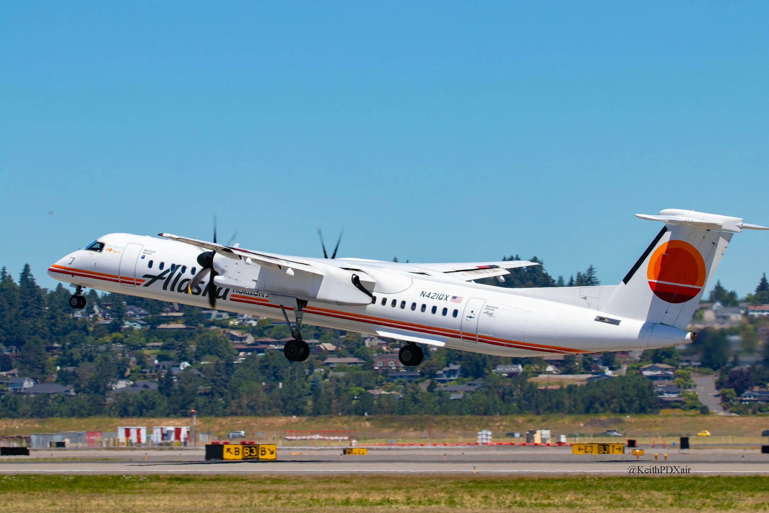 9191 Horizon Q400 N421QX 6/24/22