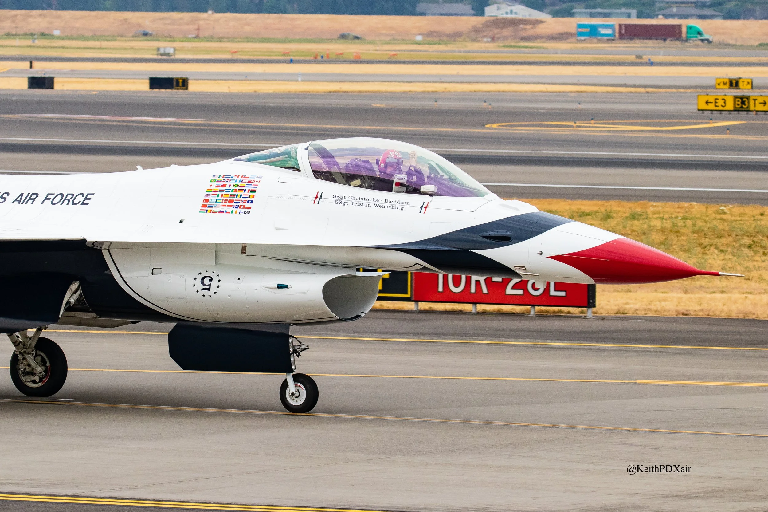 5221 USAF Thunderbirds Oregon International Airshow 2022 8/18/2022