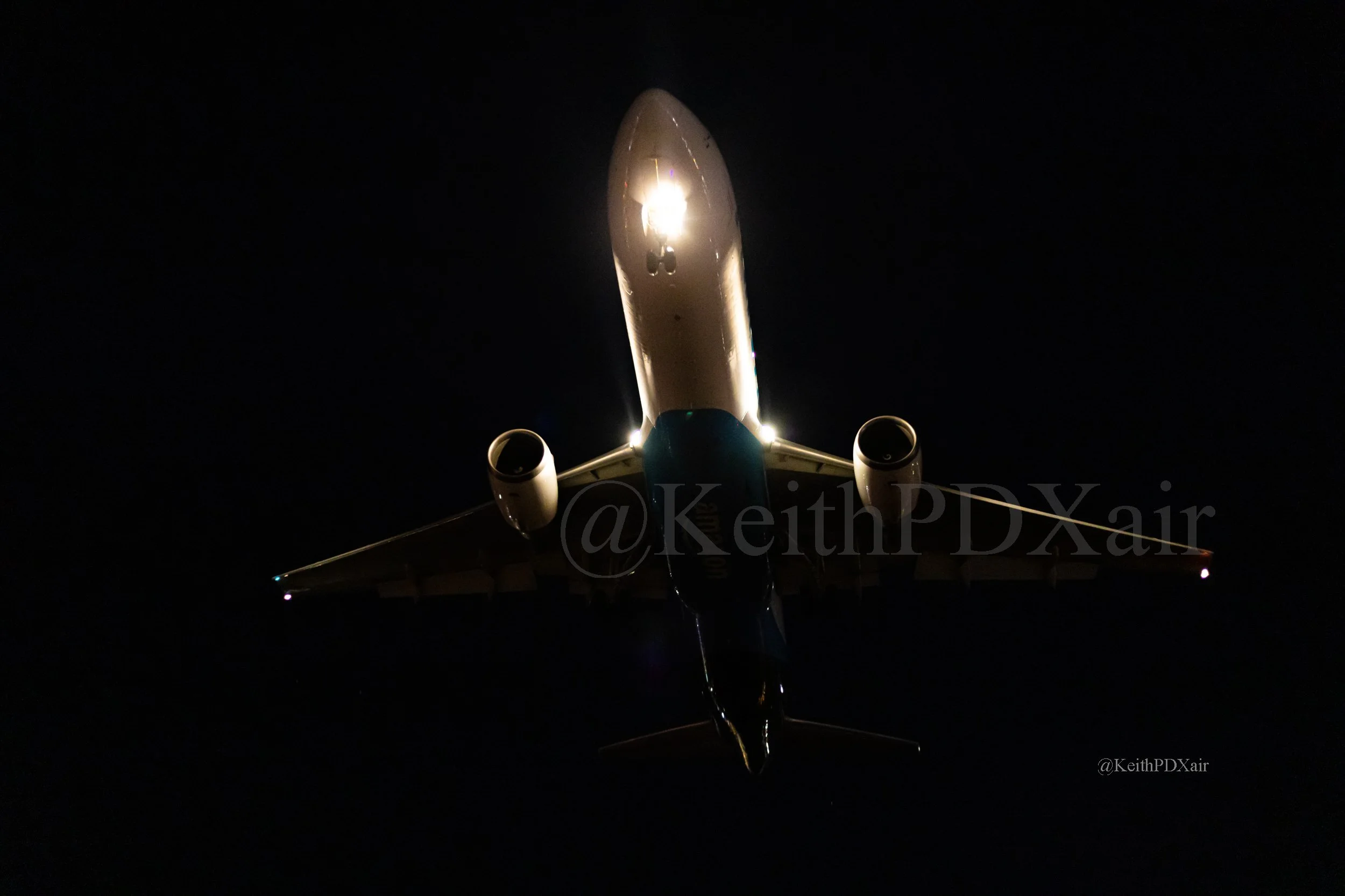 8808 Atlas Air 767 B767 arriving at PDX  9/7/2022