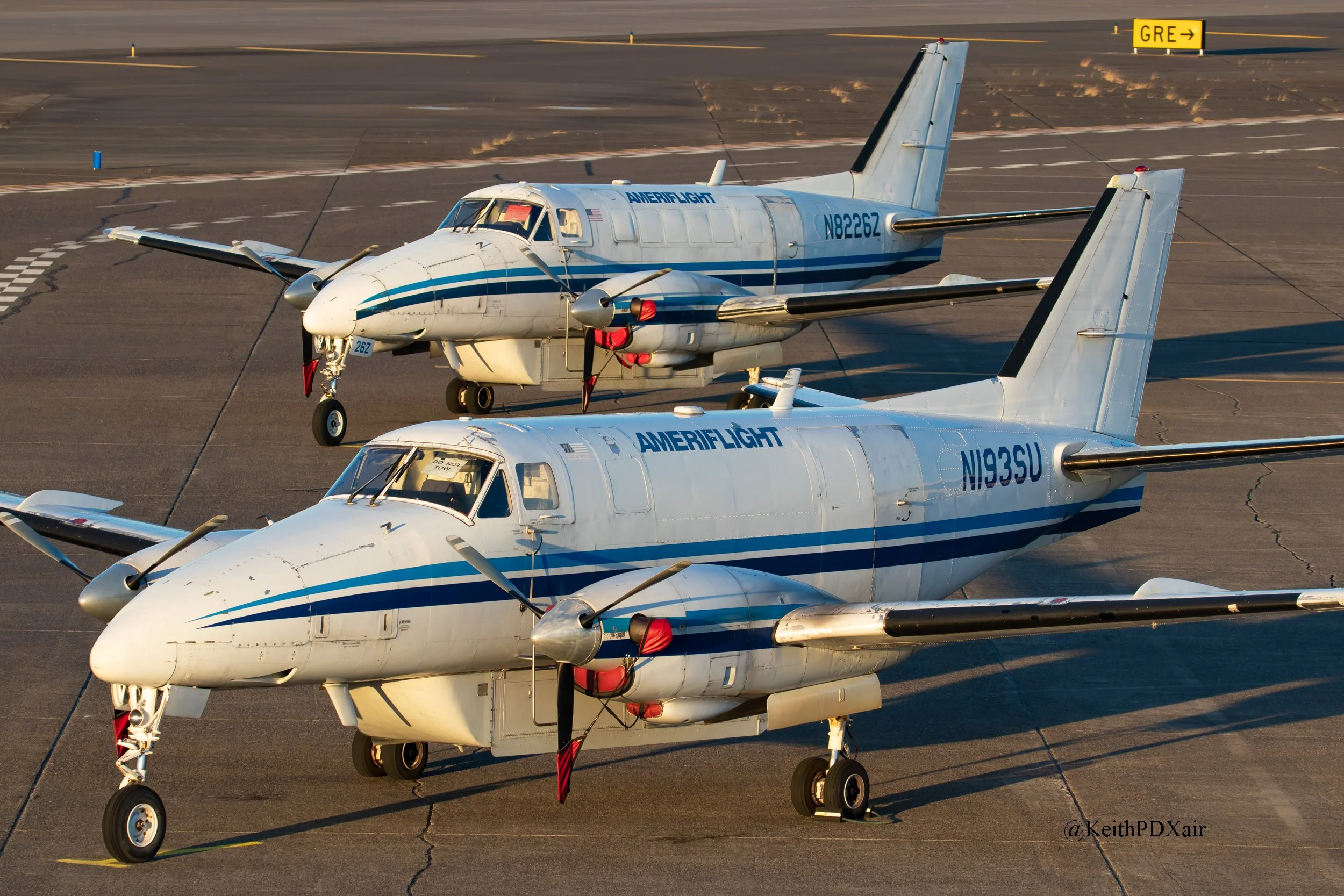 1971 Ameriflight Beechcraft 99 BE99 Beech99 N193SU N8226Z 7/15/22