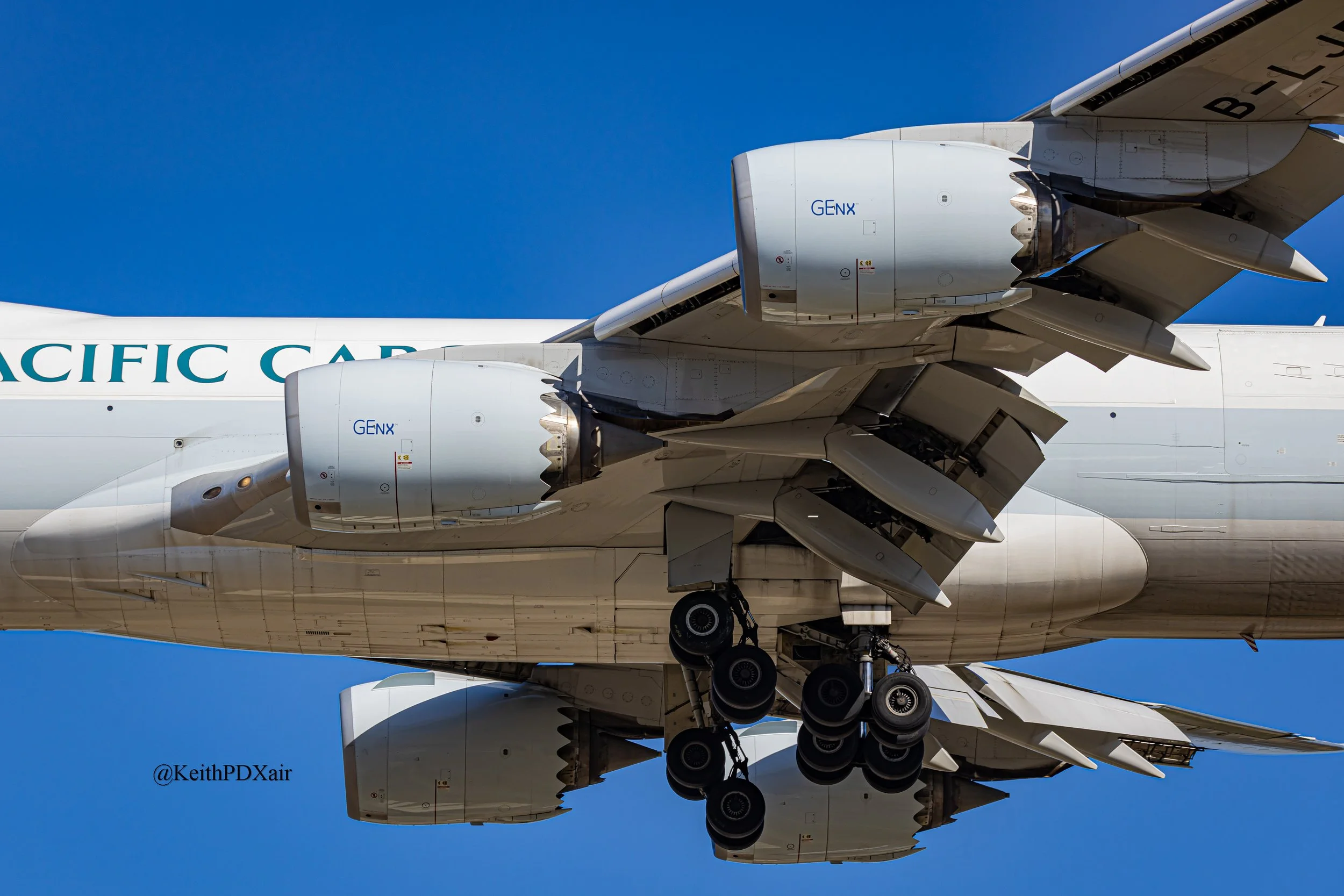 1918 Cathay Pacific 747-8 B748 B-LJE BLJE 10/11/22 PDX