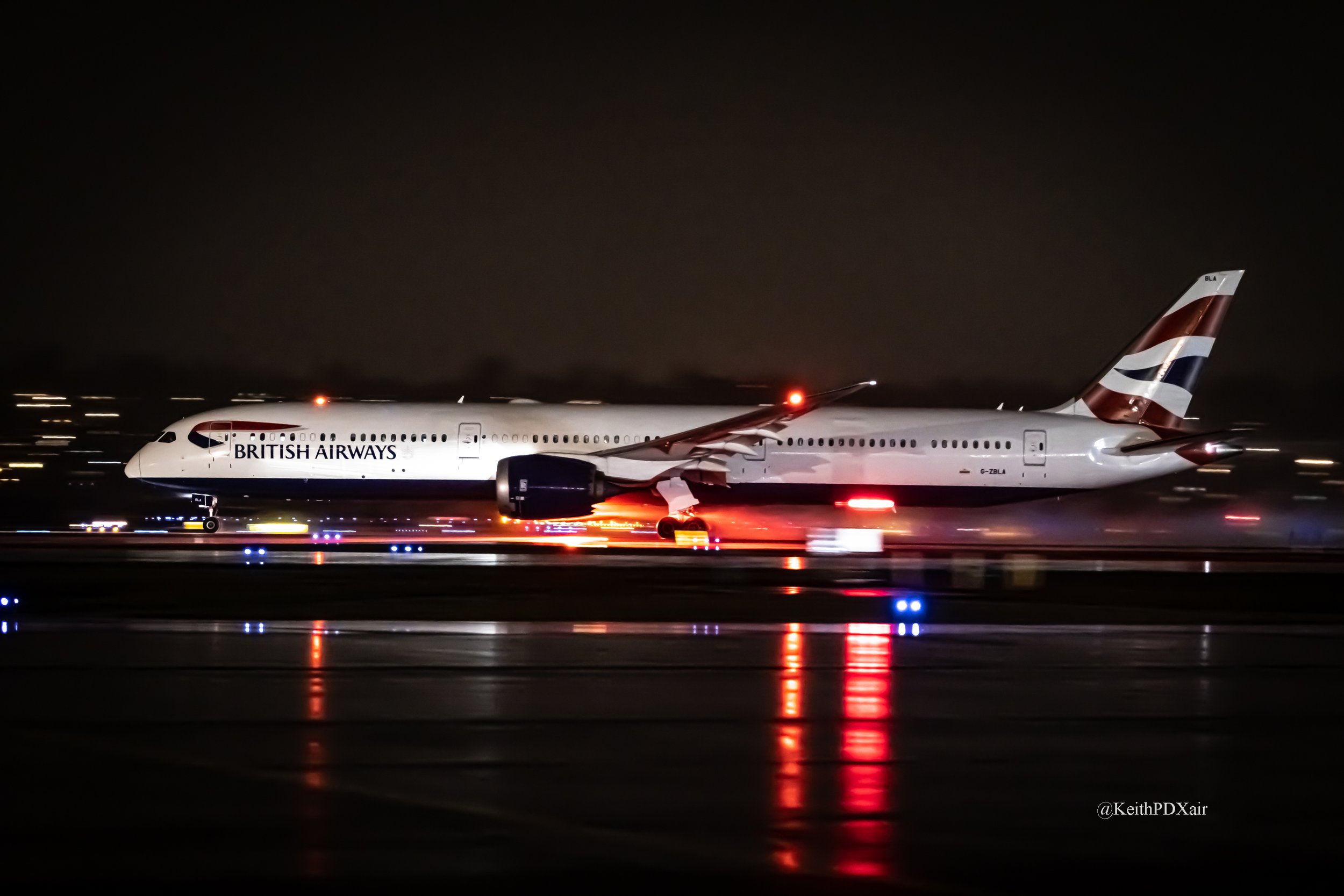 5194 British Airways 787-10 Dreamliner PDX-LHR BA266 G-ZBLA 11/4/2022