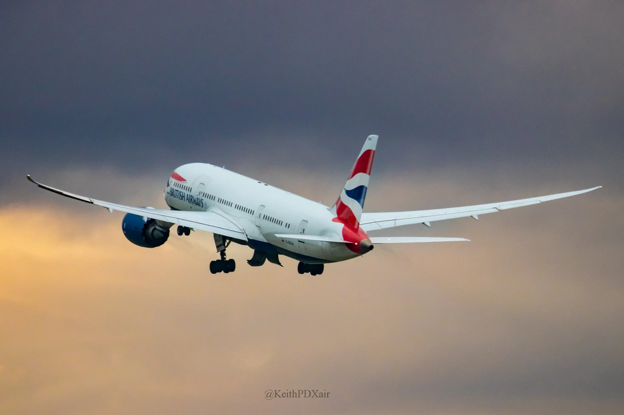 7142 British Airways 787-8 Dreamliner B788 G-ZBJA GZBJA 6/13/2022