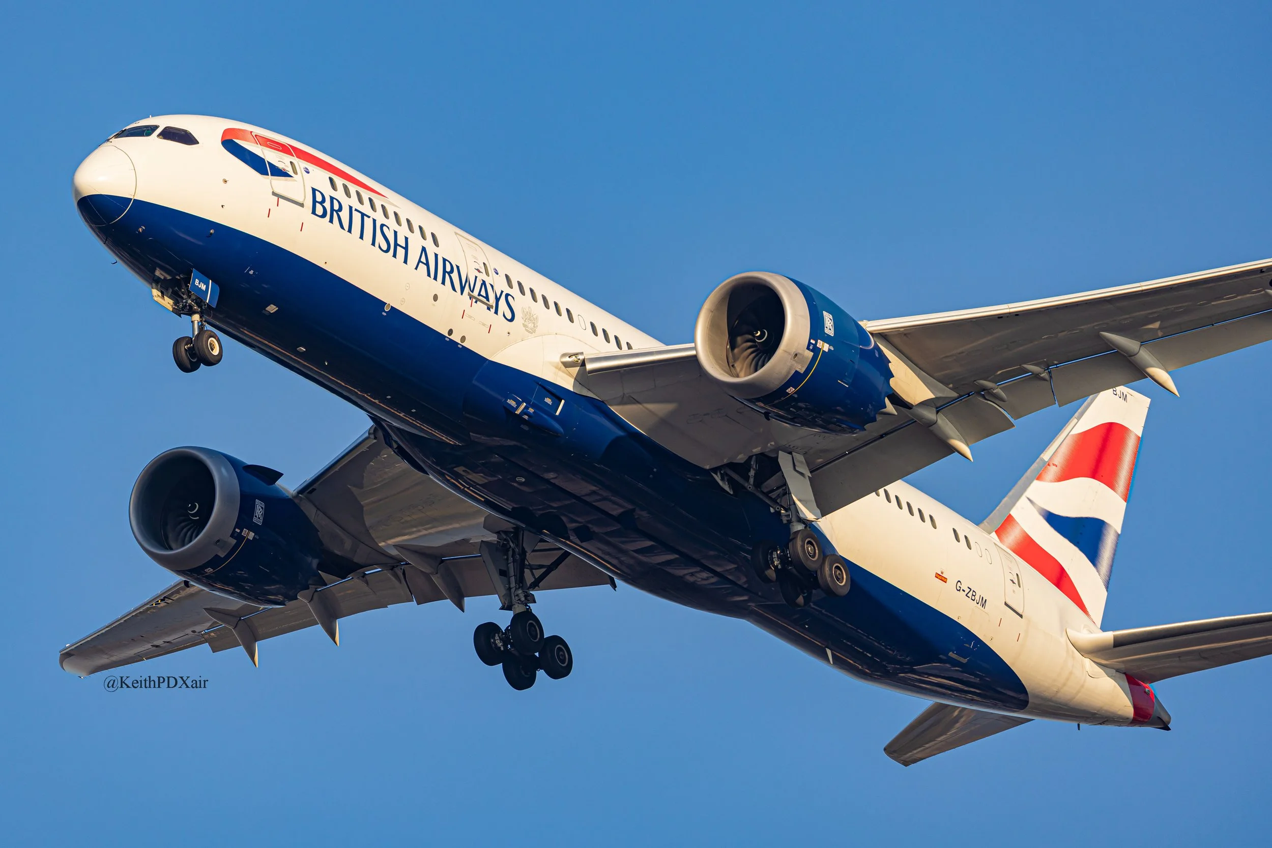 3404 British Airways 787-8 Dreamliner B788 G-ZBJM GZBJG 10/14/2022