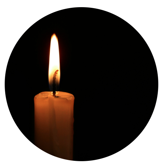 Candle burning